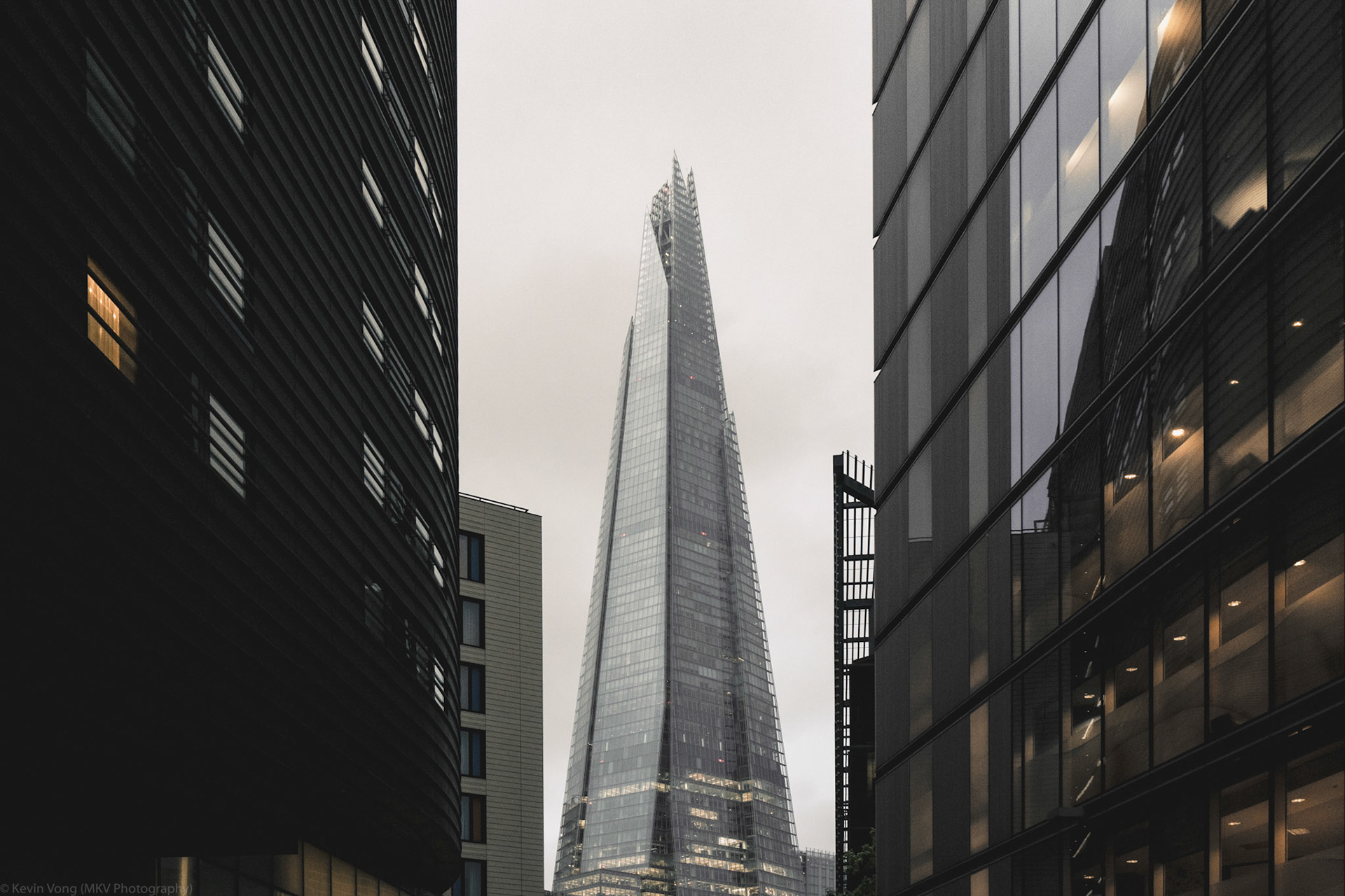 The Shard between Two Towers