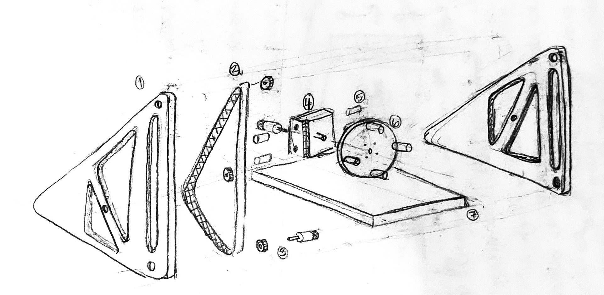 Early MCM (exploded)