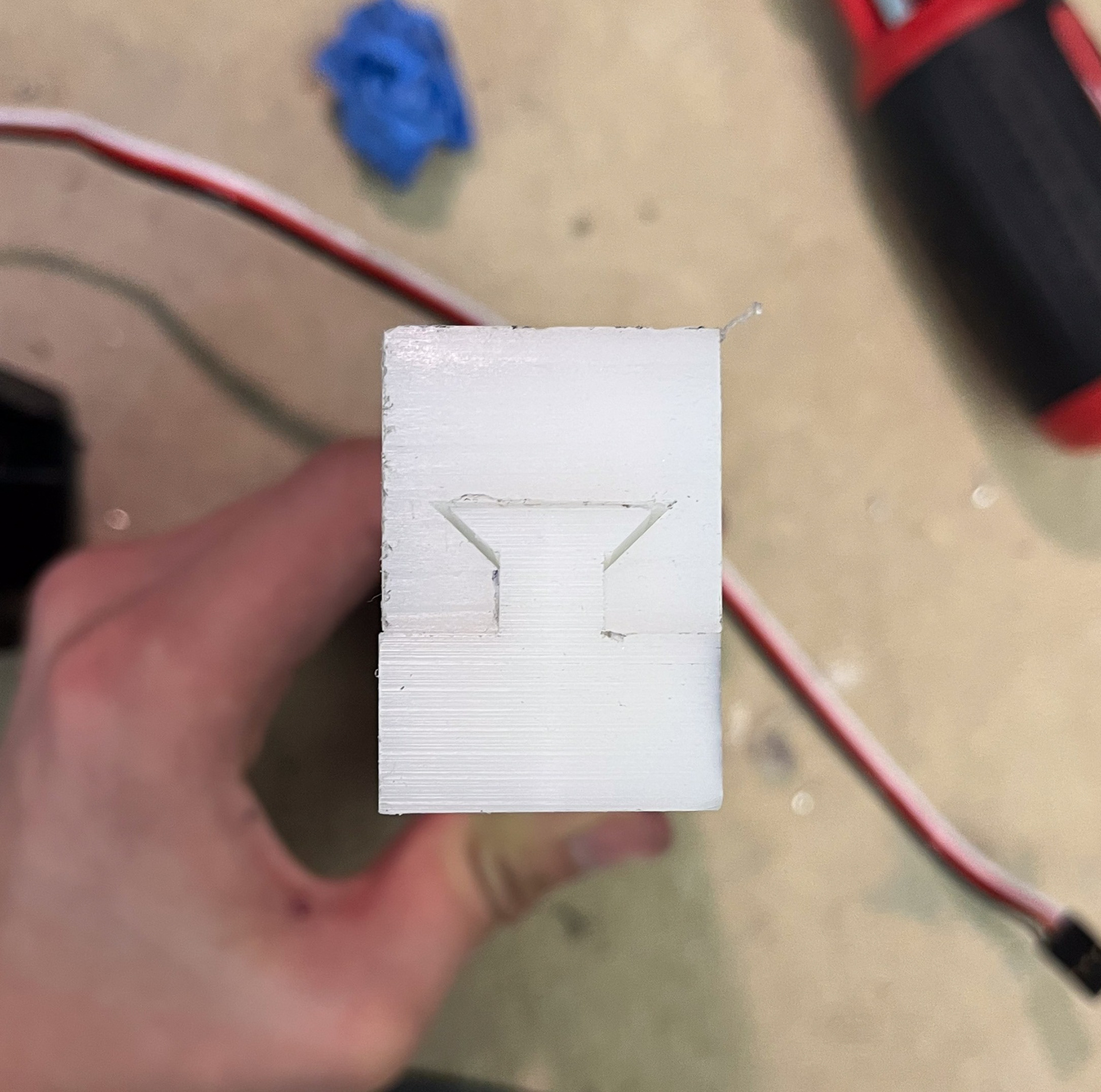 Delrin dovetail sliders