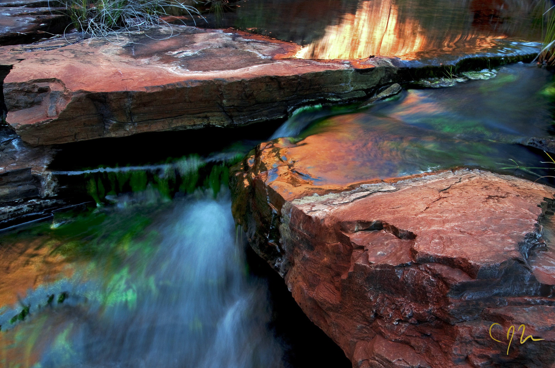Flaming Rocks