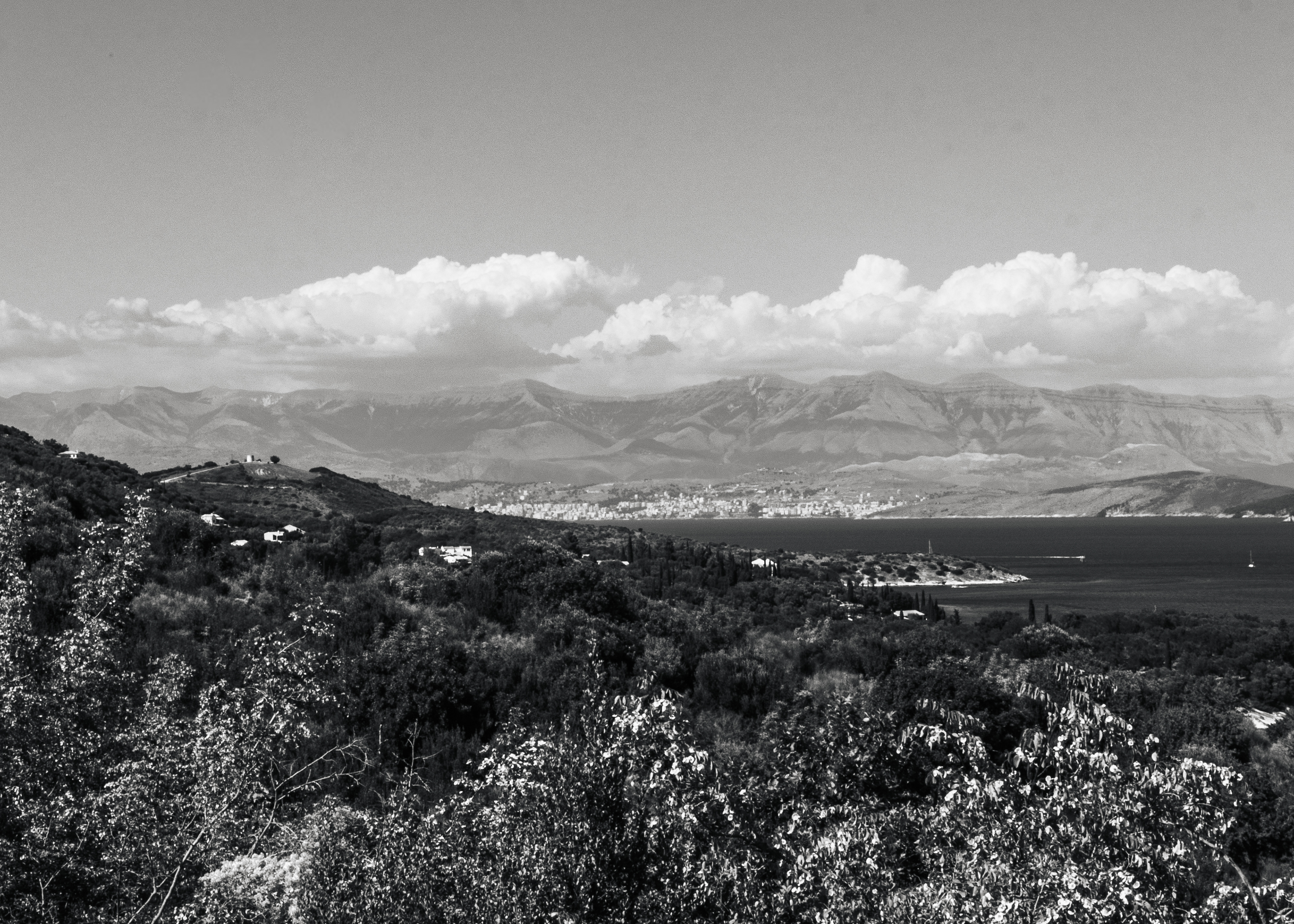Albânia vista de Kouloura(3) - 2025(Corfu)