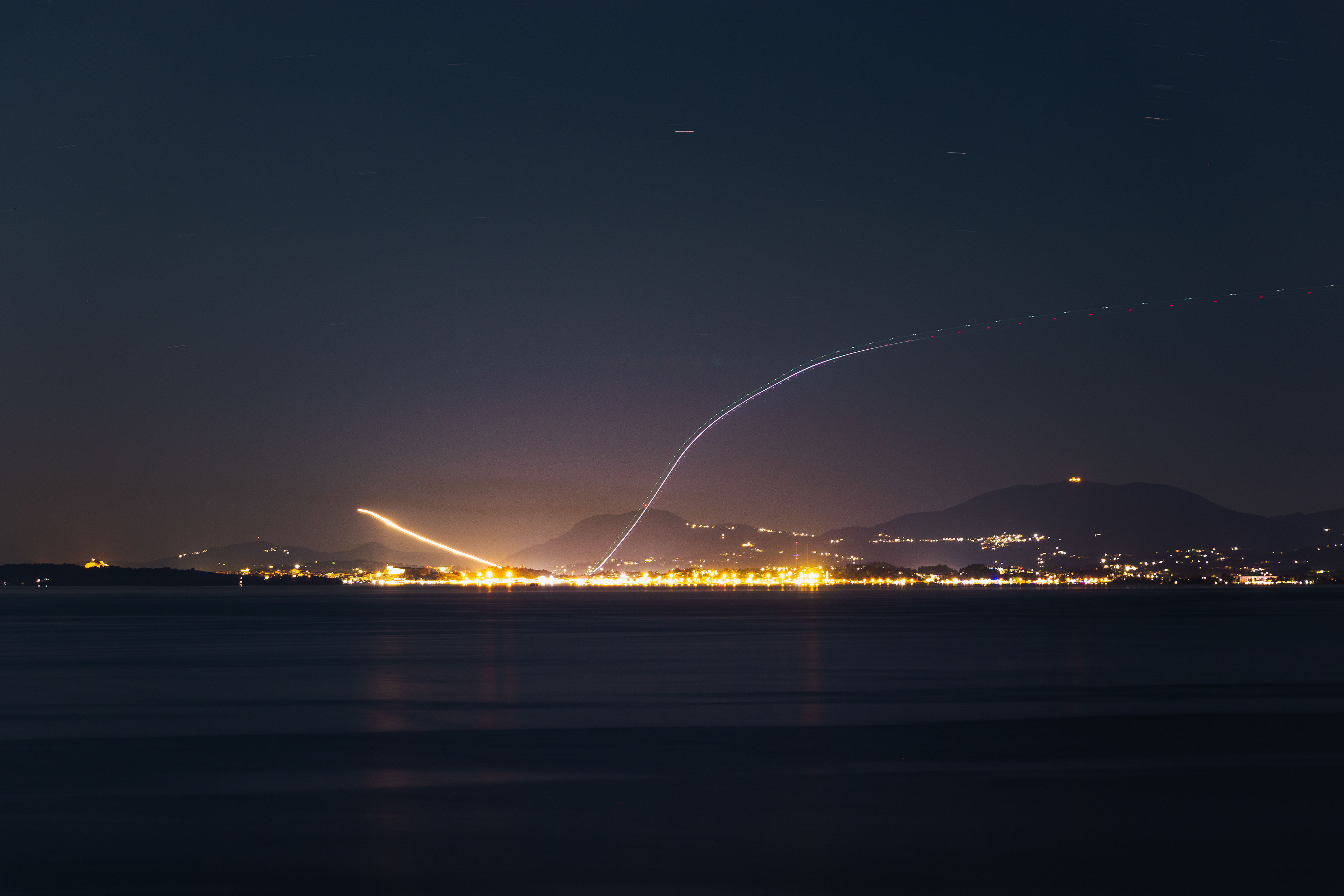 Saída de um avião do aeroporto de Corfu - 2025 (Corfu)