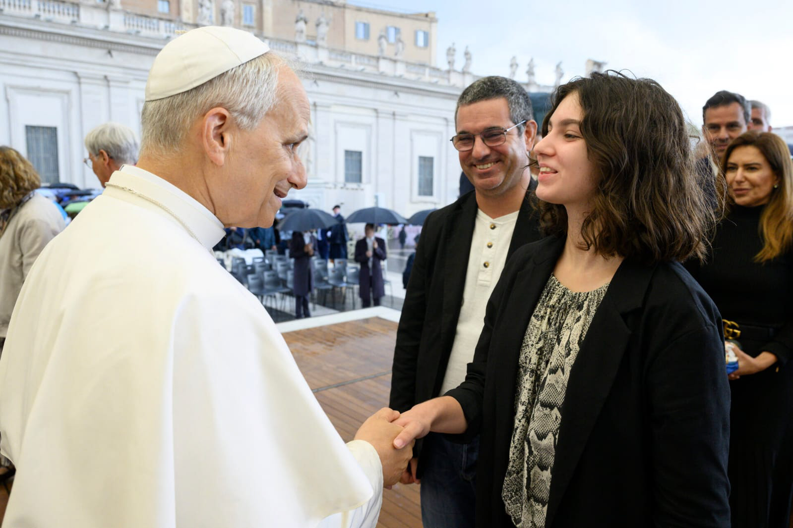 Encontro com o Papa no âmbito do concurso "Sport in Motion"- 2025