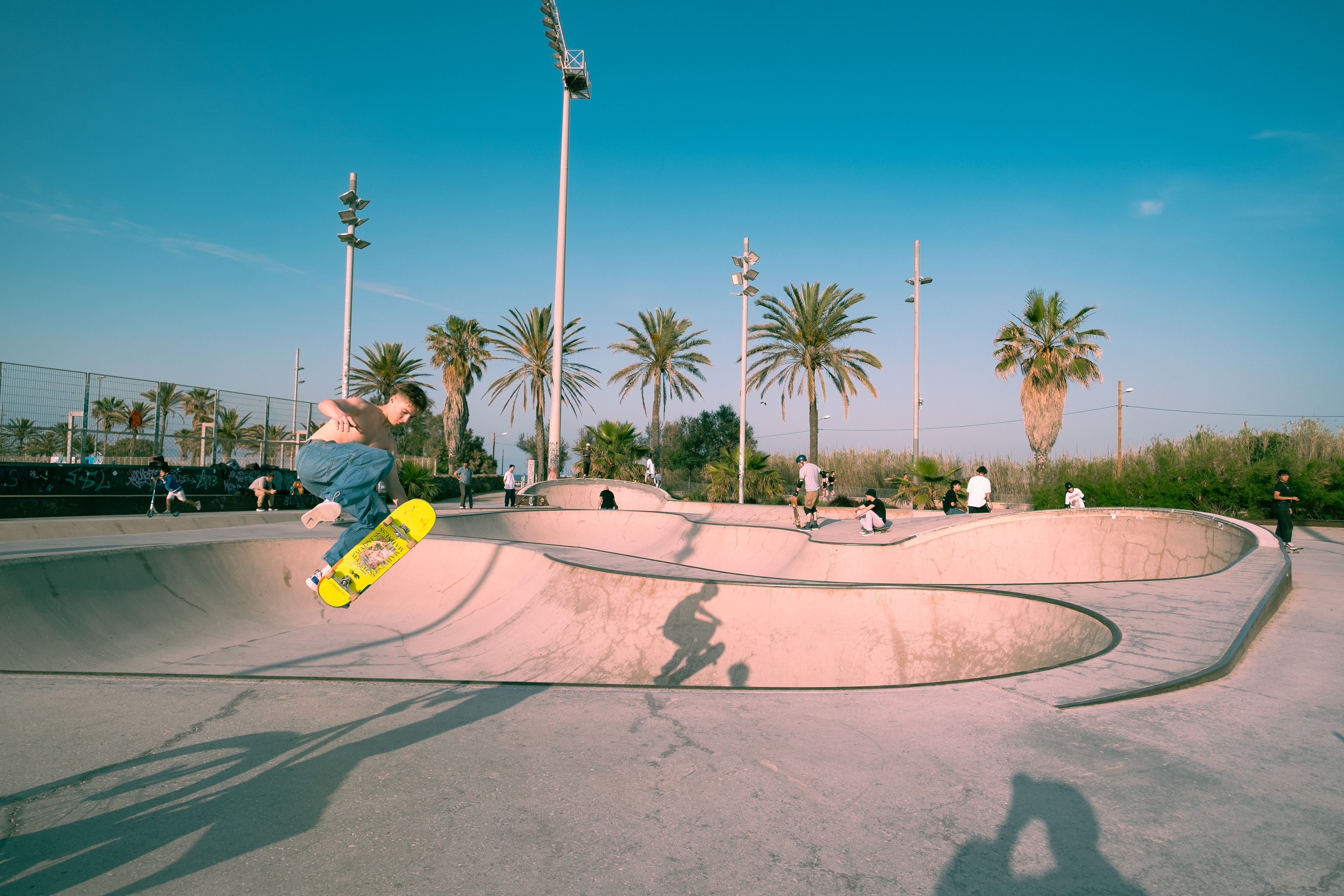 Skateboarding