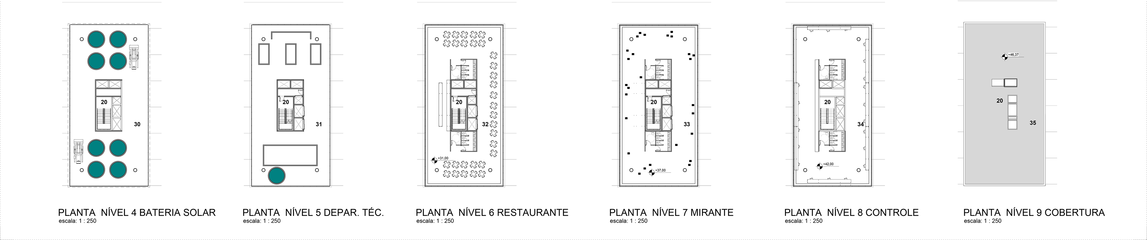 PLANTAS - TORRE