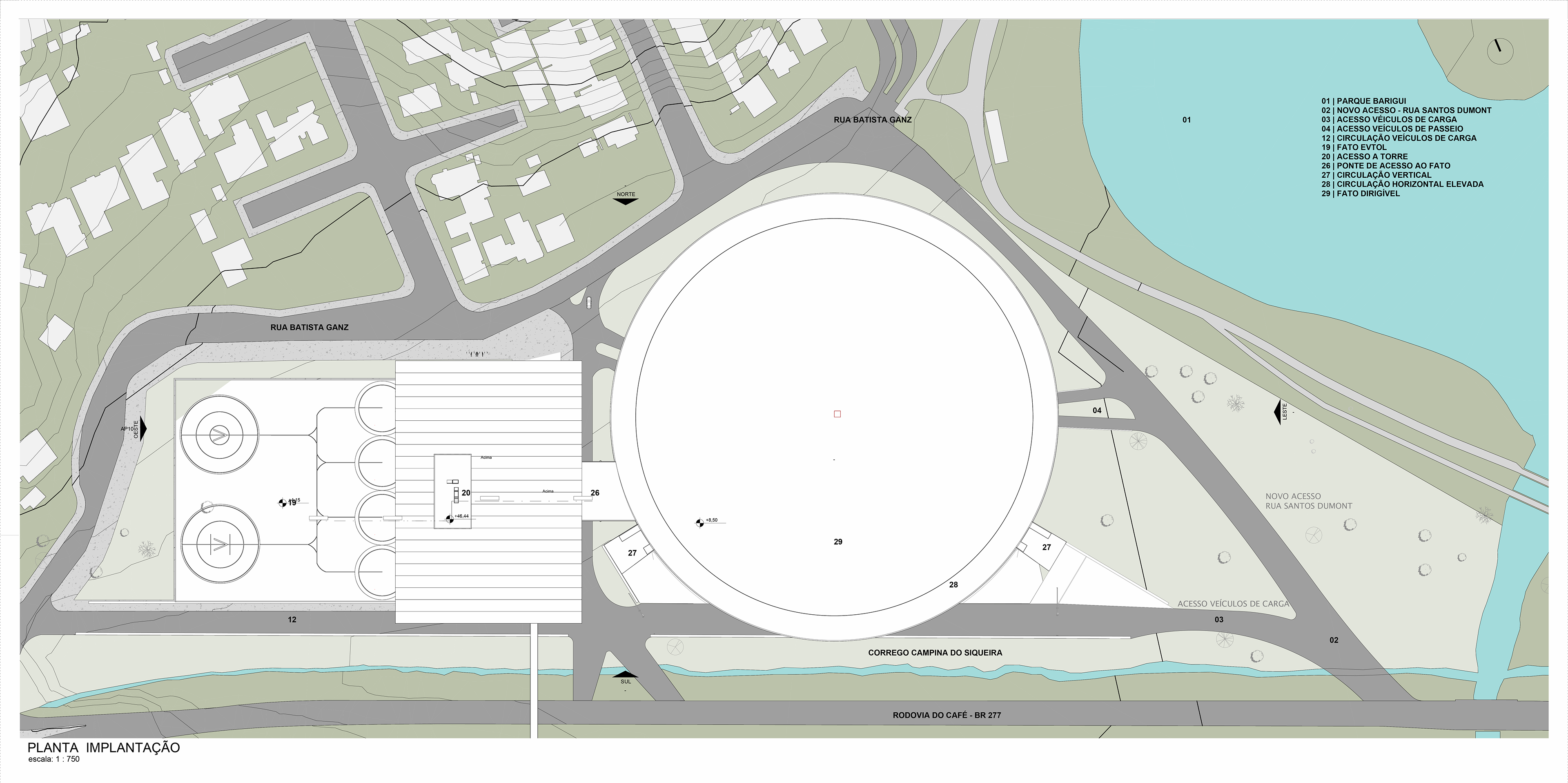PLANTA NÍVEL 4 - IMPLANTAÇÃO