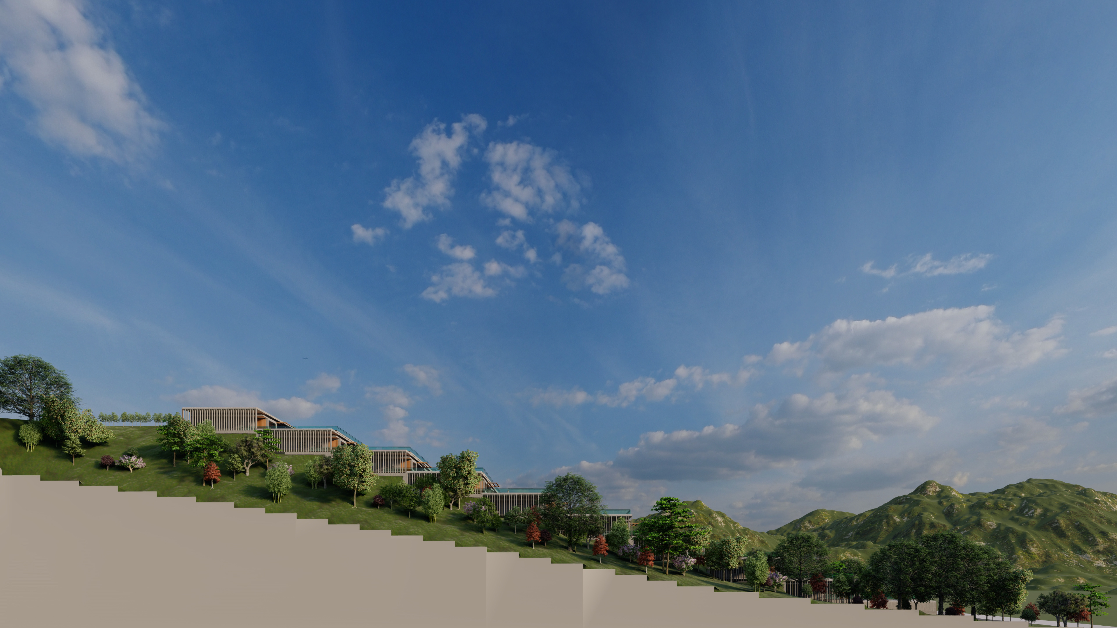 Perspectiva da lateral