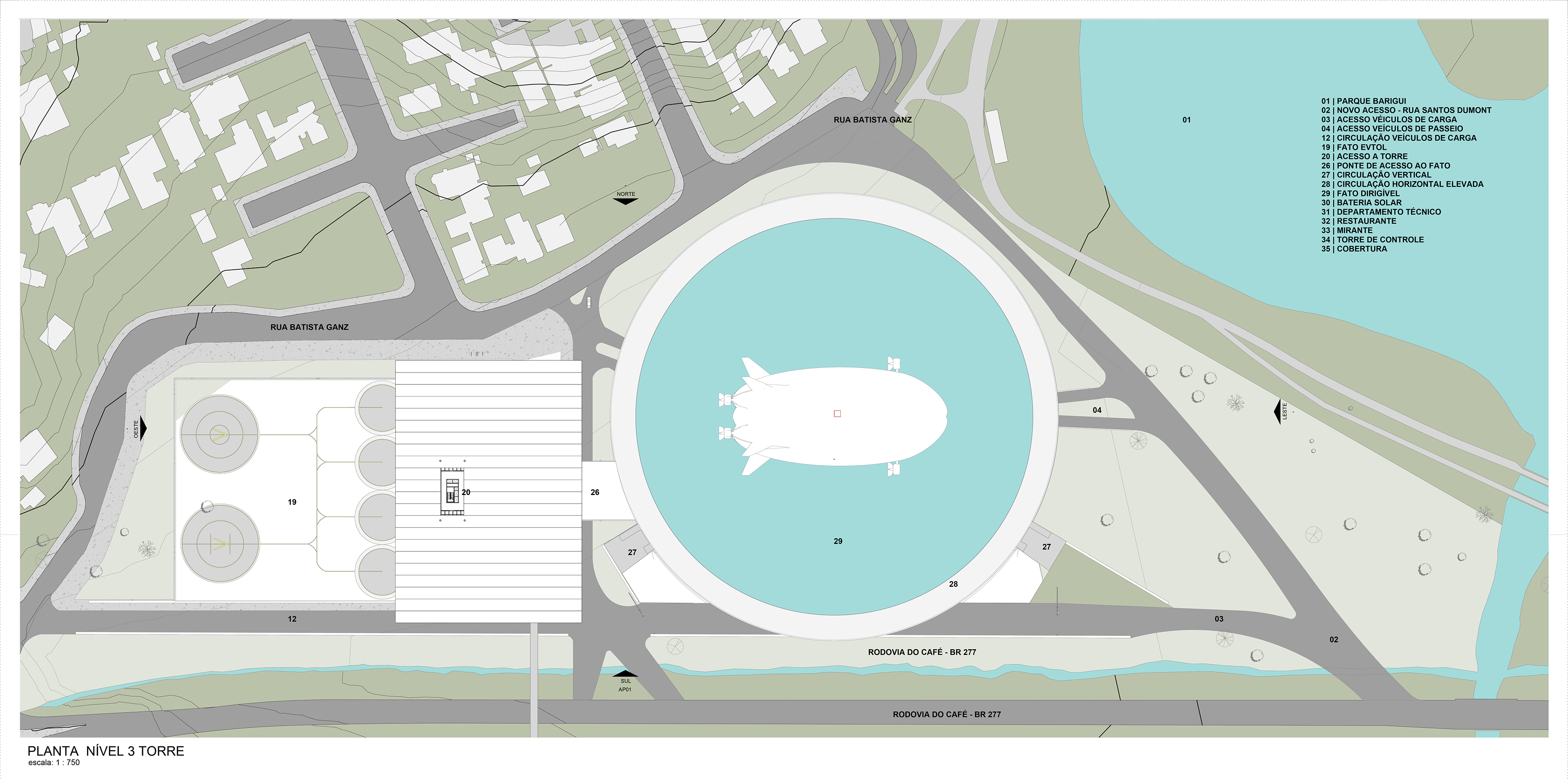 PLANTA NÍVEL 3 - TORRE