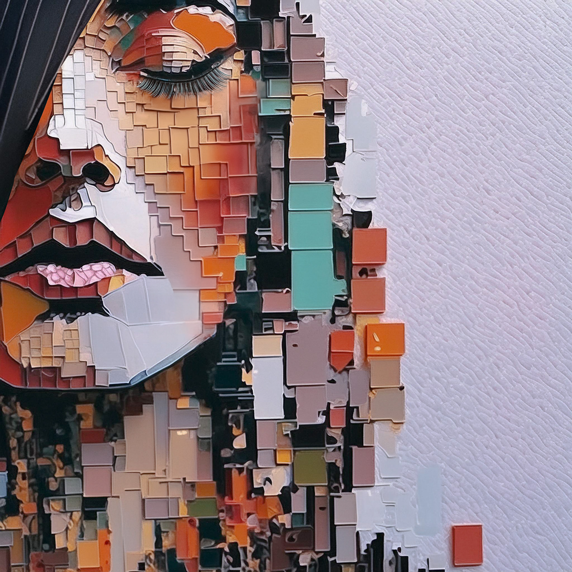 Paper Portrait #7
