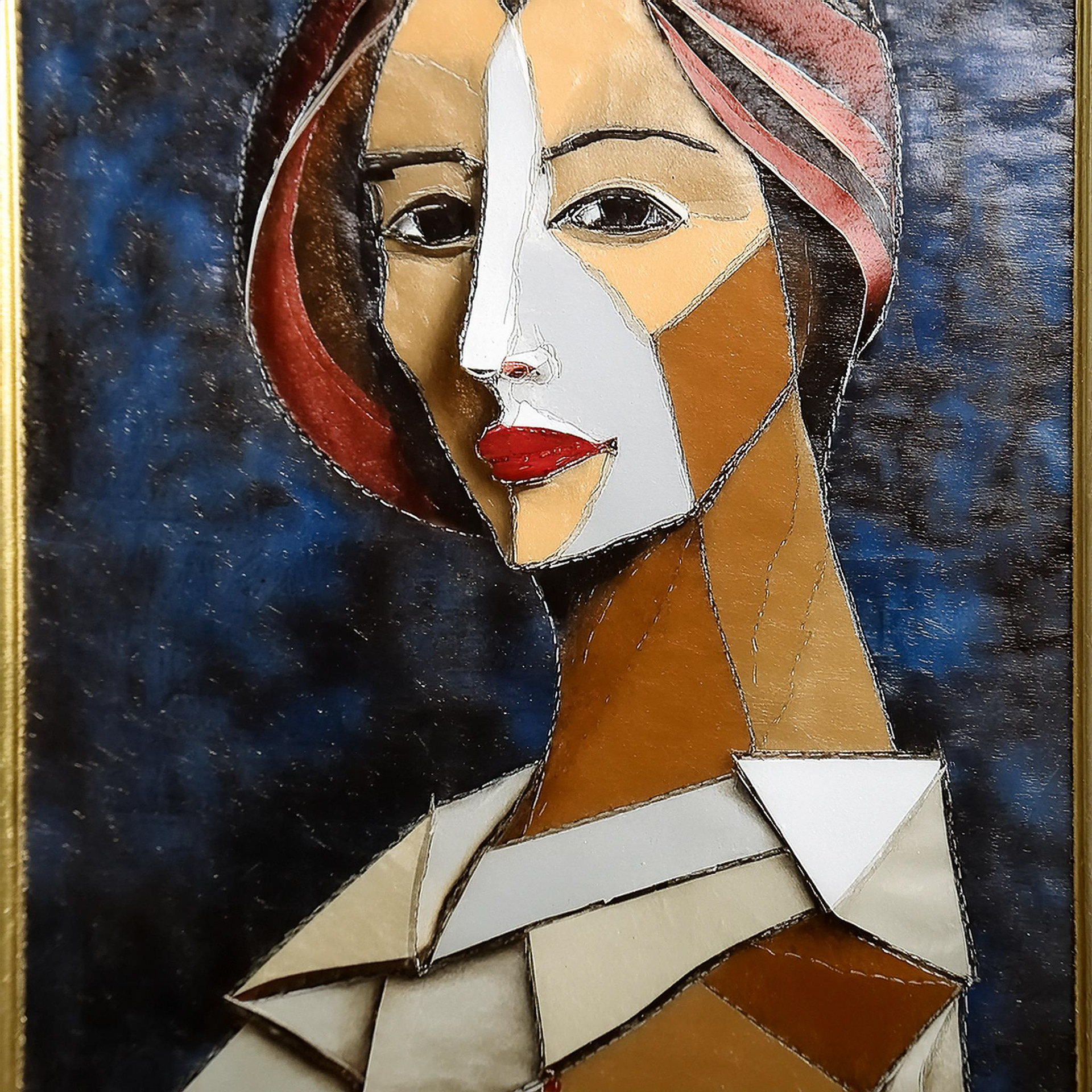 Paper Portrait #11