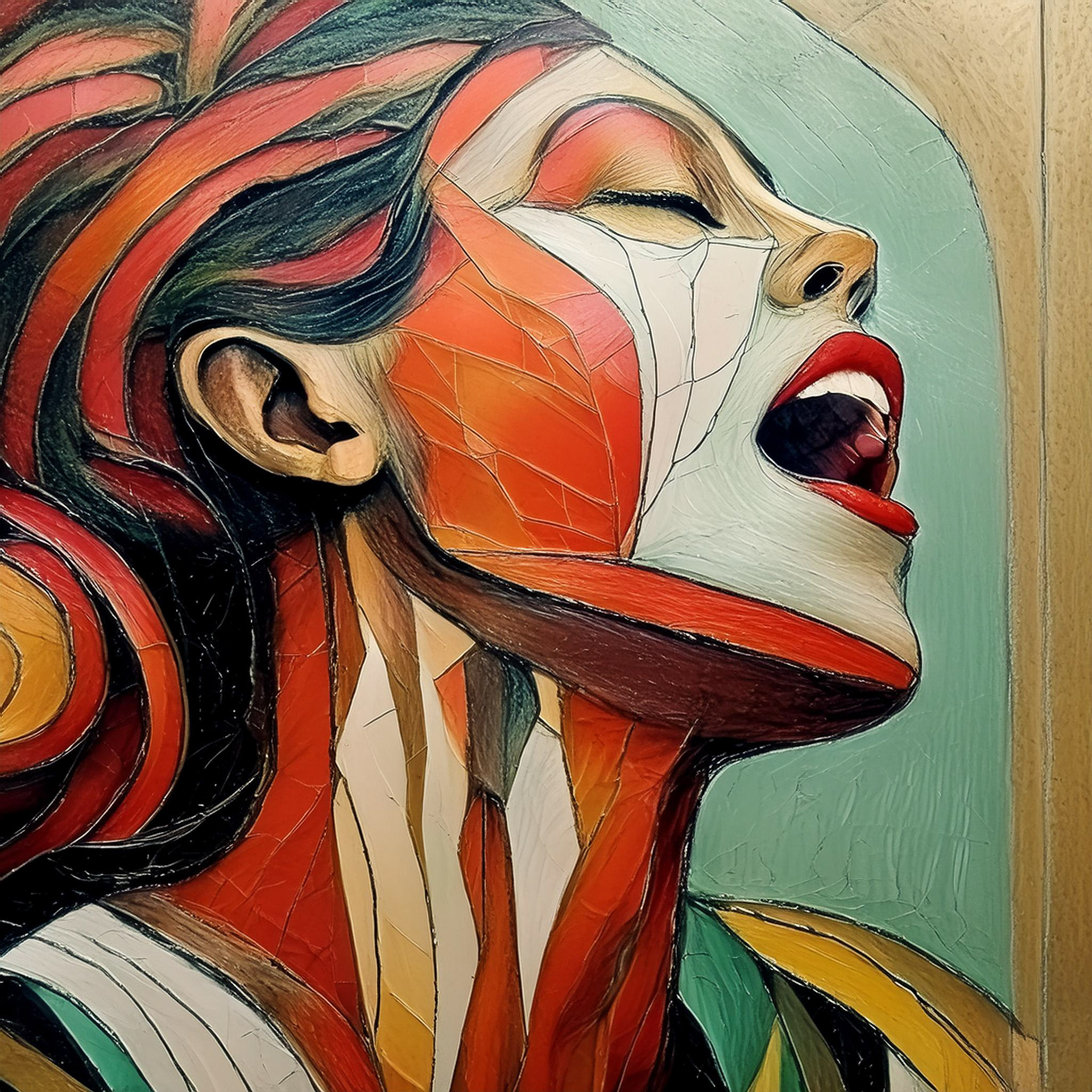 Paper Portrait #10