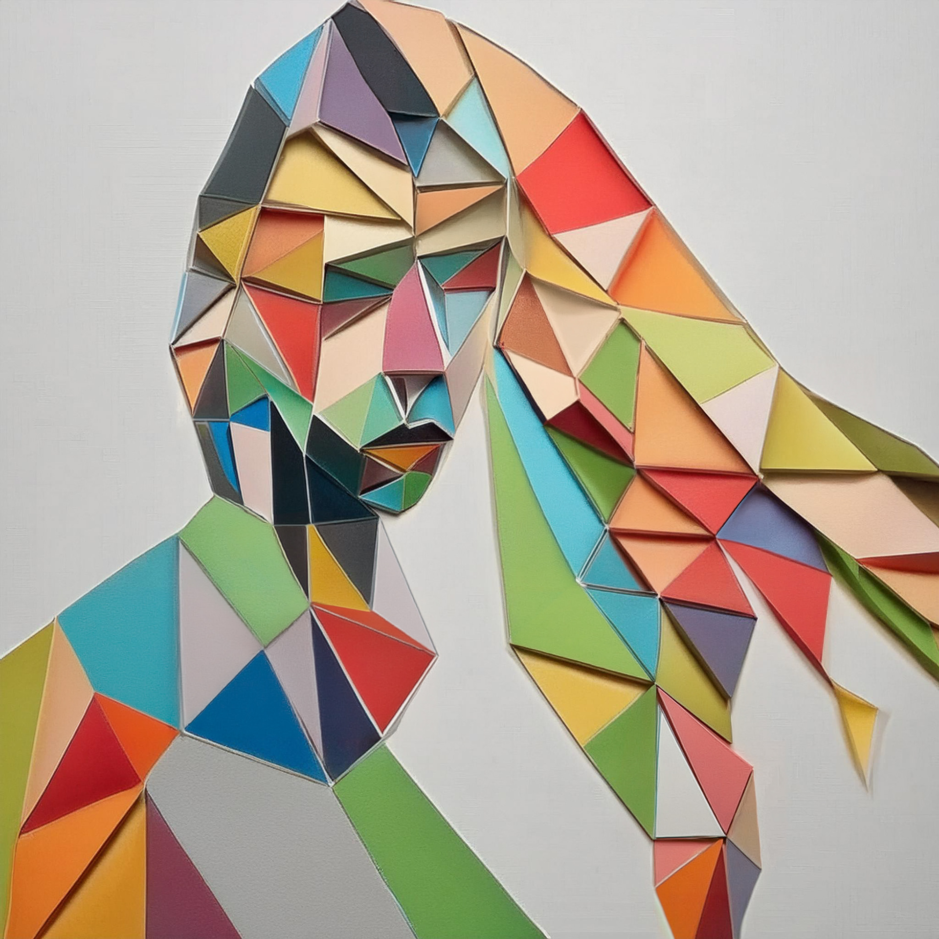 Paper Portrait #4