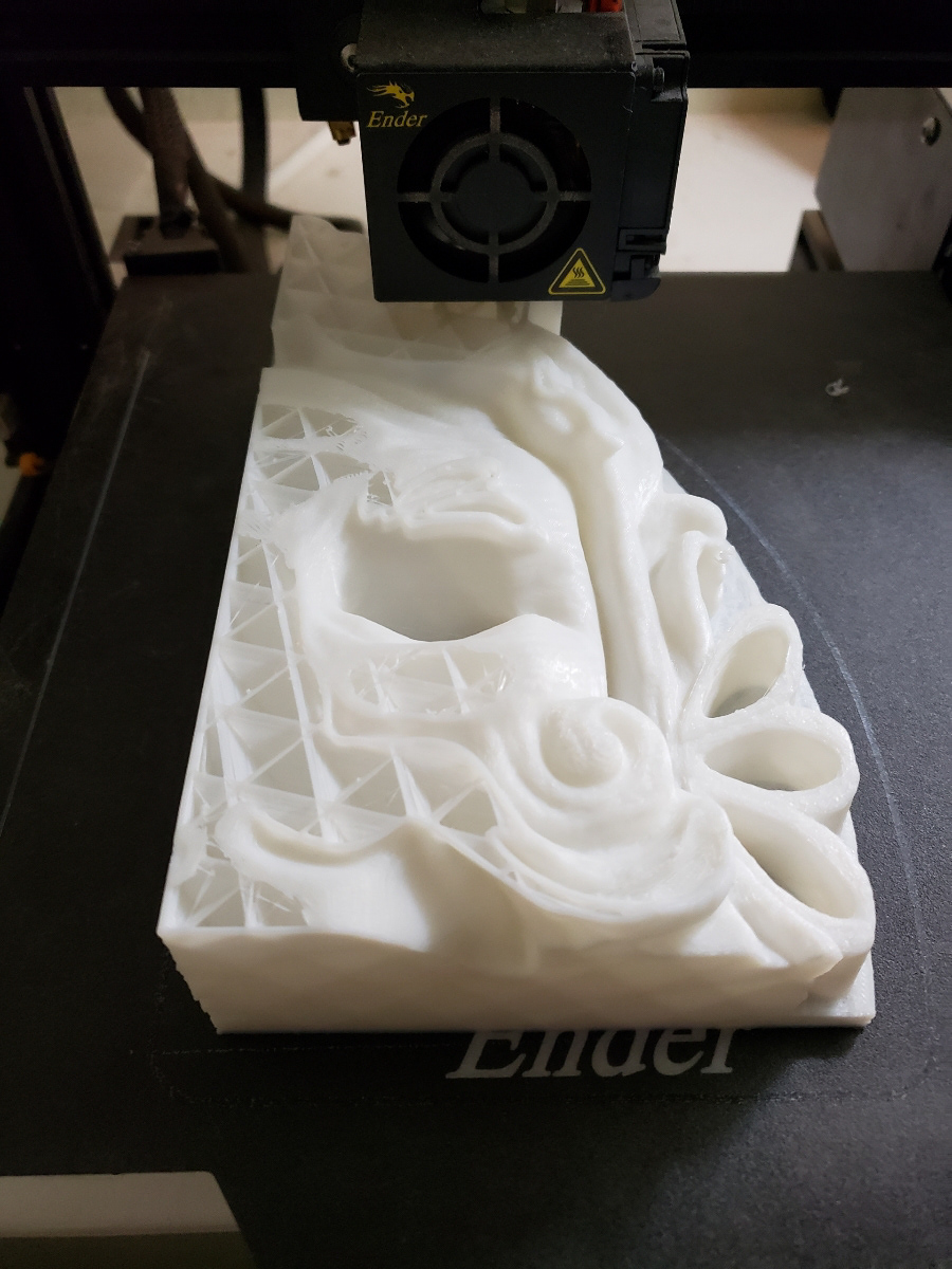 Starting the print