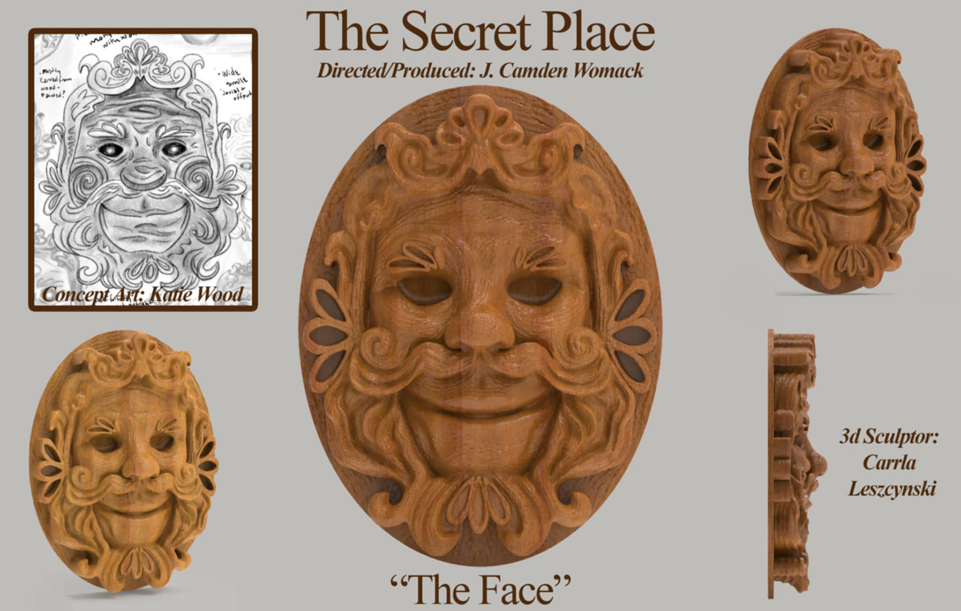 Modeled remotely from Concept Art provided by Client