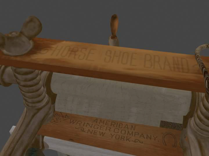 Textures melded from Photoshop and 3ds Max 