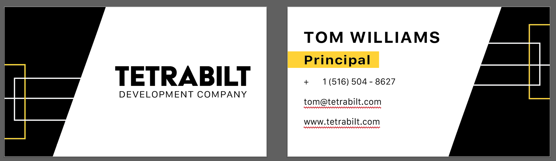 Early Business Card