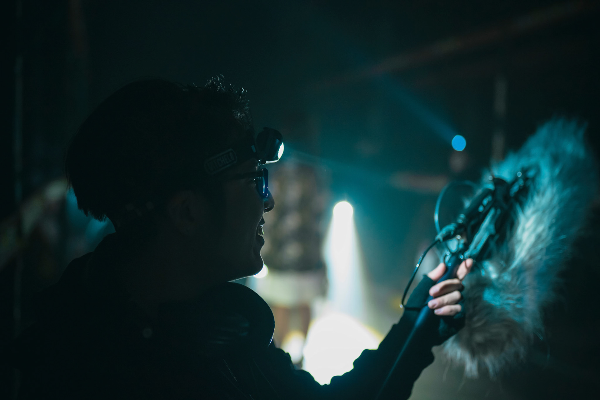 Filmmaker Stephen van Vuuren works with the cast and crew of the science fiction movie Nemesis Eterna. The filming took place in Winston Salem, NC.Photographed, Tuesday, November 2, 2021, in Winston-Salem, N.C. JERRY WOLFORD / Perfecta Visuals