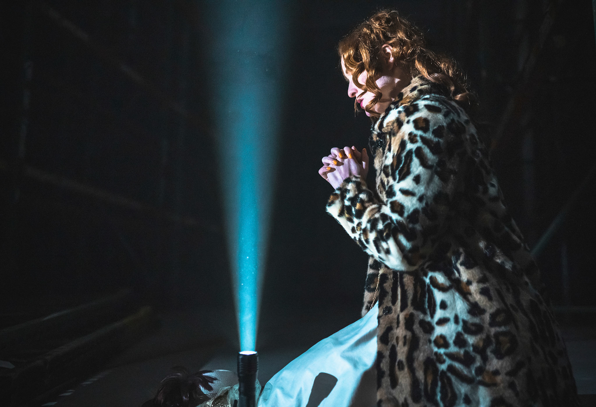 Filmmaker Stephen van Vuuren works with the cast and crew of the science fiction movie Nemesis Eterna. The filming took place in Winston Salem, NC.Photographed, Tuesday, November 2, 2021, in Winston-Salem, N.C. JERRY WOLFORD / Perfecta Visuals