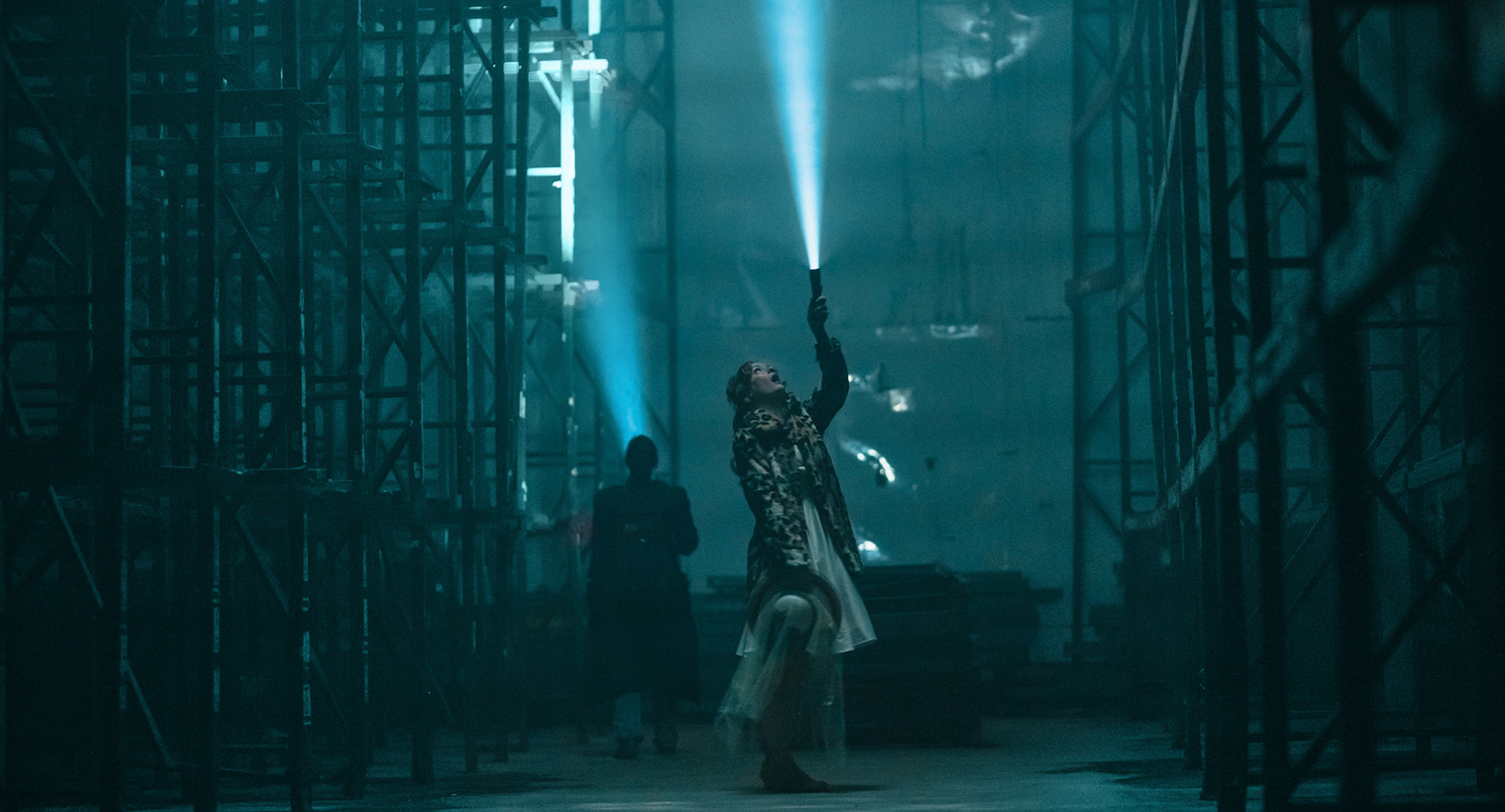 Filmmaker Stephen van Vuuren works with the cast and crew of the science fiction movie Nemesis Eterna. The filming took place in Winston Salem, NC.Photographed, Tuesday, November 2, 2021, in Winston-Salem, N.C. JERRY WOLFORD / Perfecta Visuals