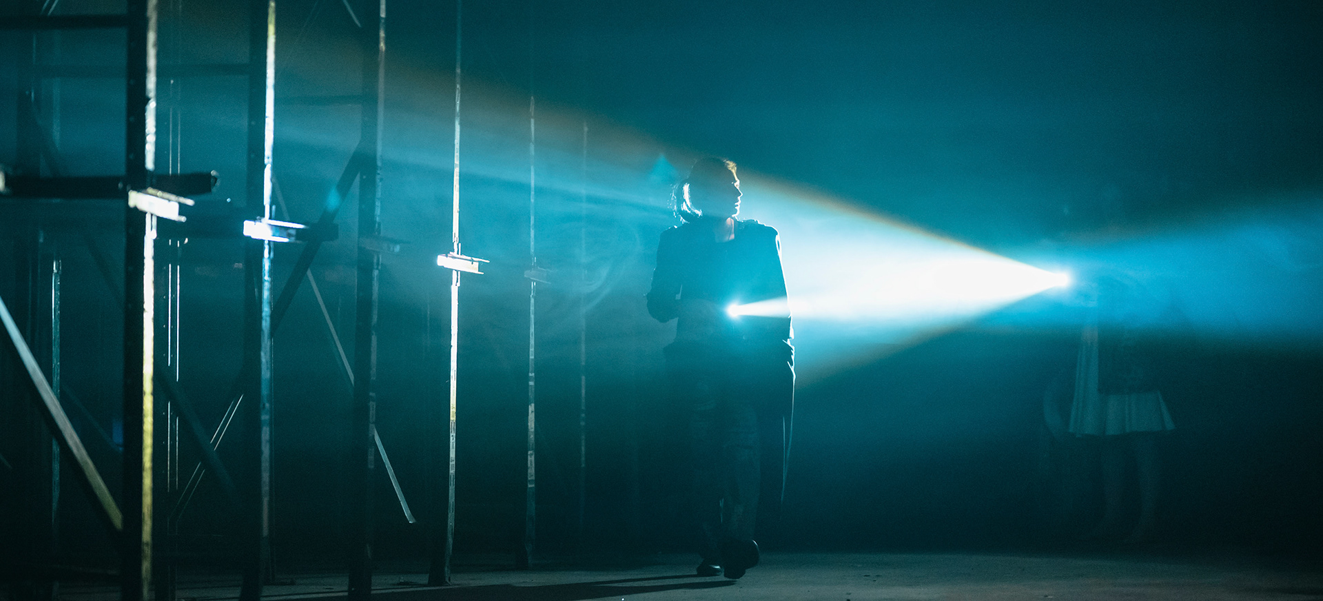 Filmmaker Stephen van Vuuren works with the cast and crew of the science fiction movie Nemesis Eterna. The filming took place in Winston Salem, NC.Photographed, Tuesday, November 2, 2021, in Winston-Salem, N.C. JERRY WOLFORD / Perfecta Visuals