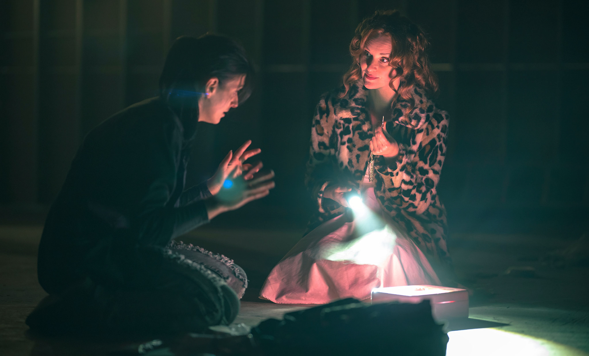 Filmmaker Stephen van Vuuren works with the cast and crew of the science fiction movie Nemesis Eterna. The filming took place in Winston Salem, NC.Photographed, Wednesday, November 3, 2021, in Winston-Salem, N.C. JERRY WOLFORD / Perfecta Visuals