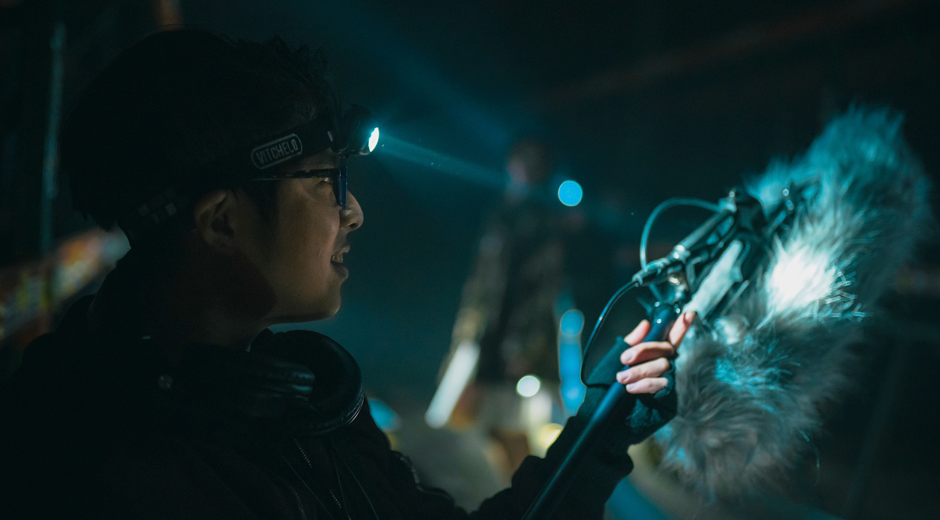 Filmmaker Stephen van Vuuren works with the cast and crew of the science fiction movie Nemesis Eterna. The filming took place in Winston Salem, NC.Photographed, Tuesday, November 2, 2021, in Winston-Salem, N.C. JERRY WOLFORD / Perfecta Visuals