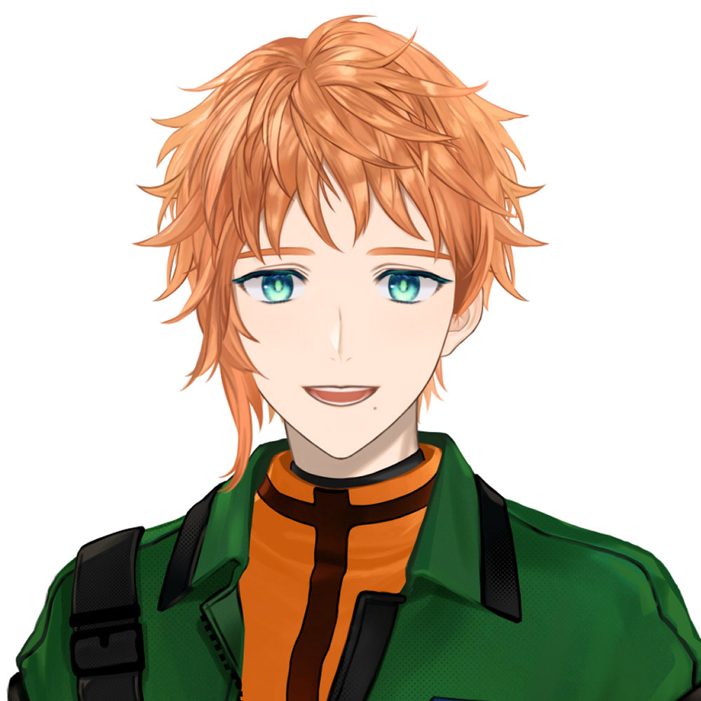 ネットカフェアトロ所属：六路木アルク 様( @rokurogi_atro )のキャラクターデザイン/イラストを担当しました