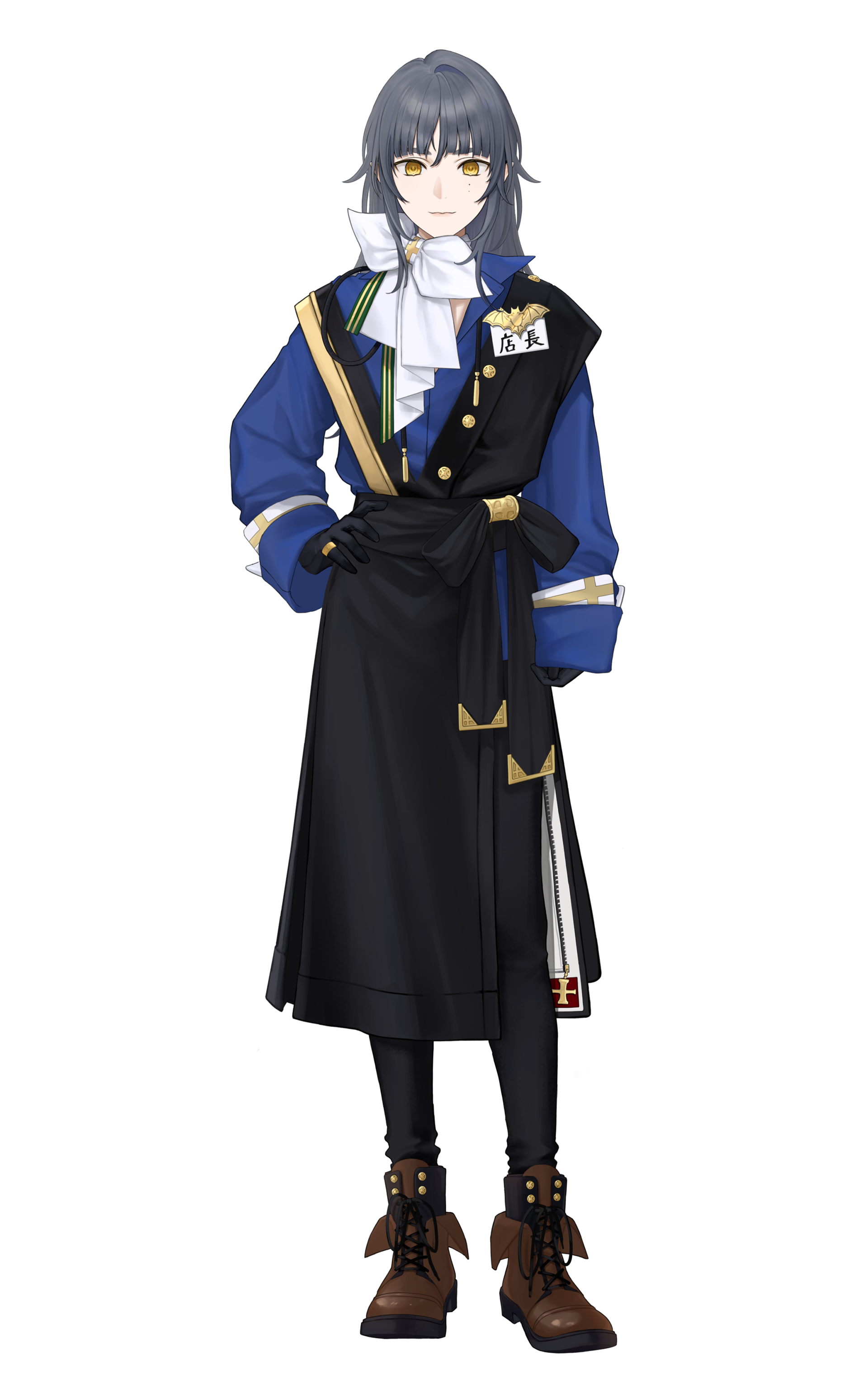 ネットカフェアトロ所属：弄月ヤエン ( https://x.com/yaen_atro ) のキャラクターデザイン/イラストを担当しました