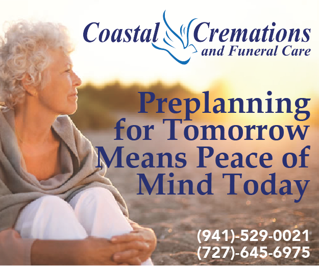 Digital ad for Coastal Cremations and Funeral Care