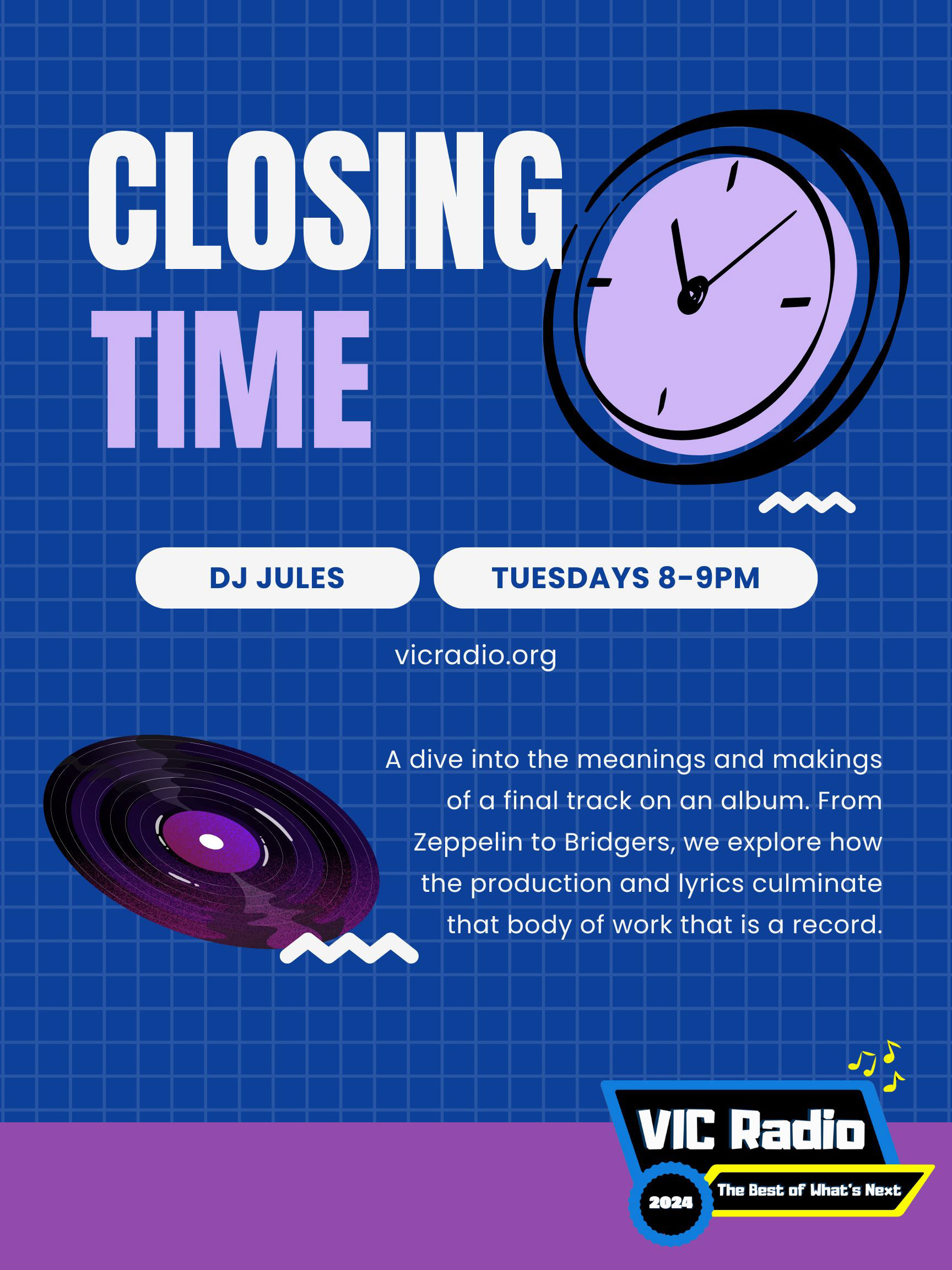 Closing Time Show Poster