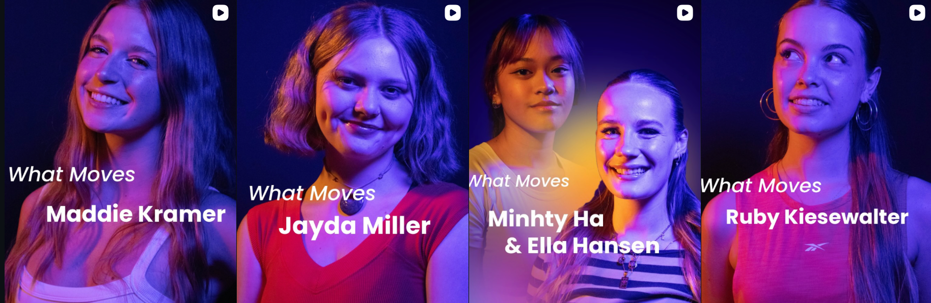 Choreographer Highlight Reels on Instagram