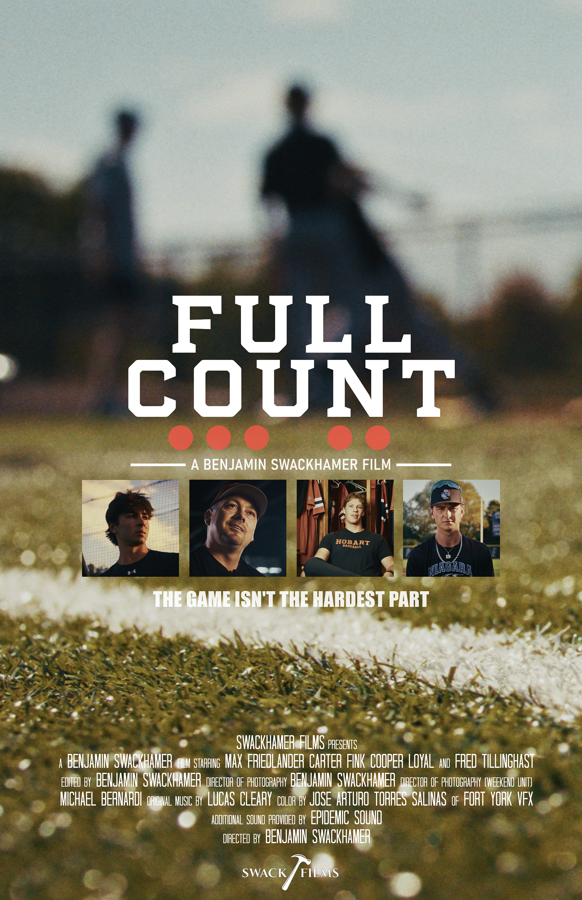 Baseball Documentary Poster "Full Count"