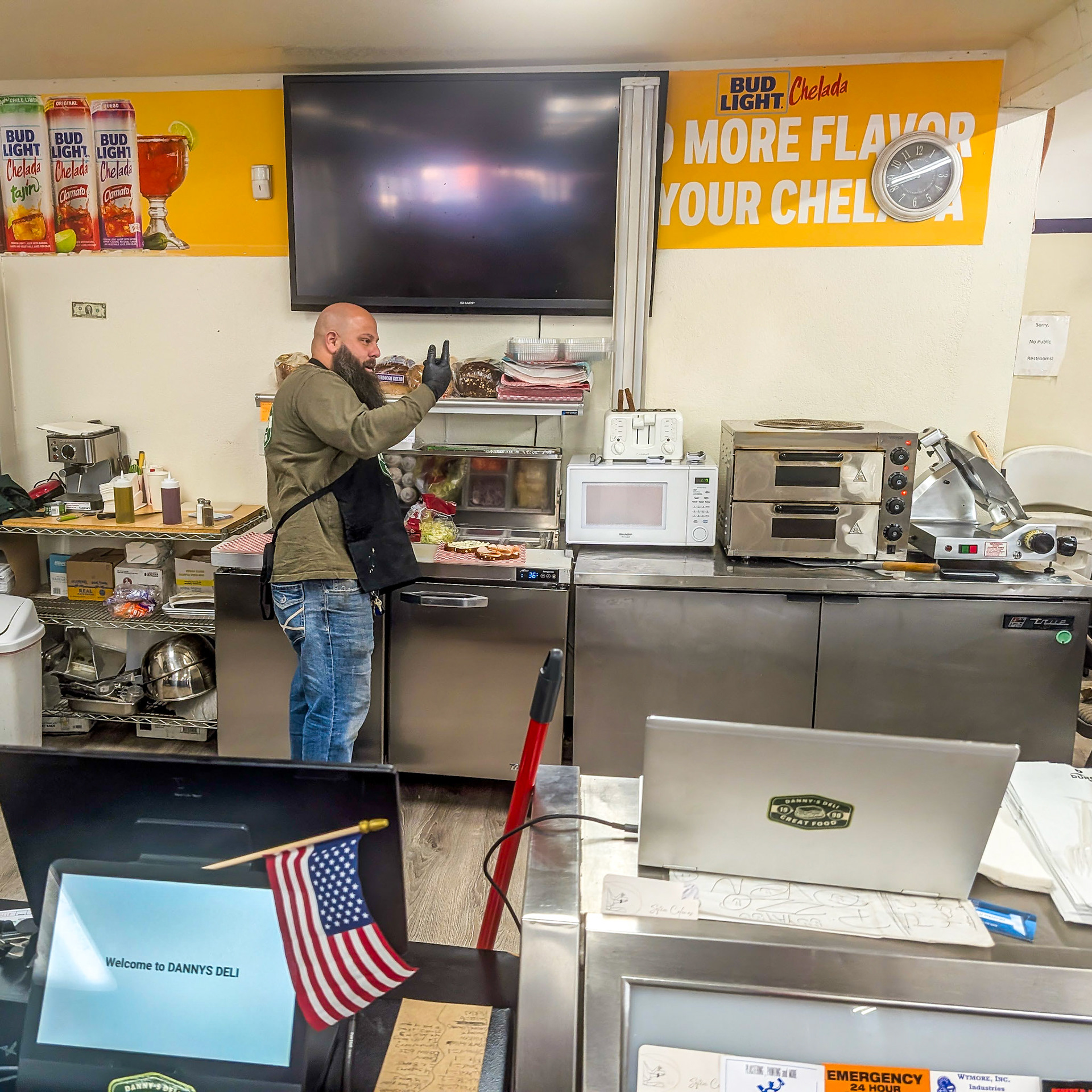 If you're in Jacumba Springs, you have to try Danny's Deli. The sandwiches were great.