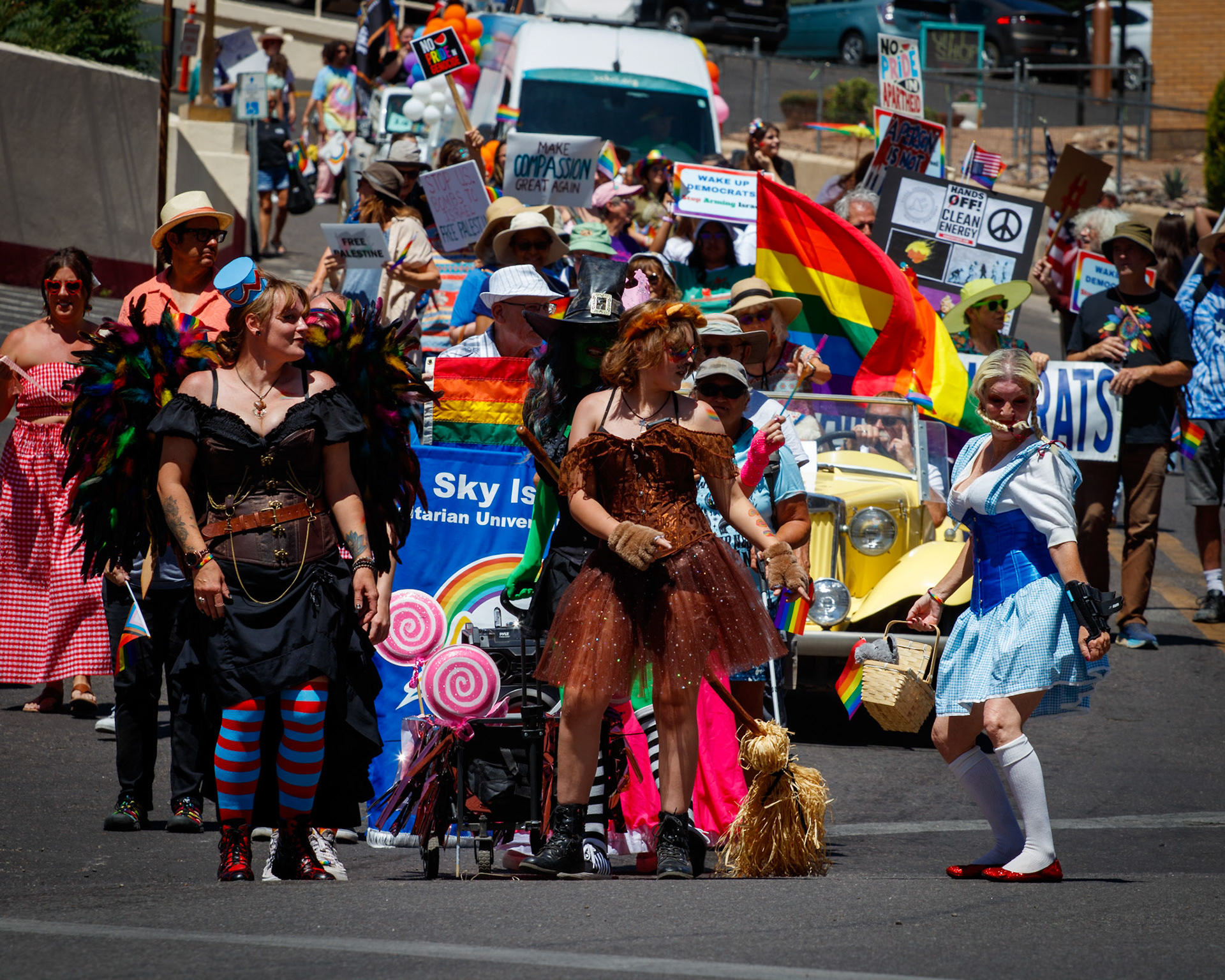 The Bisbee pride parade