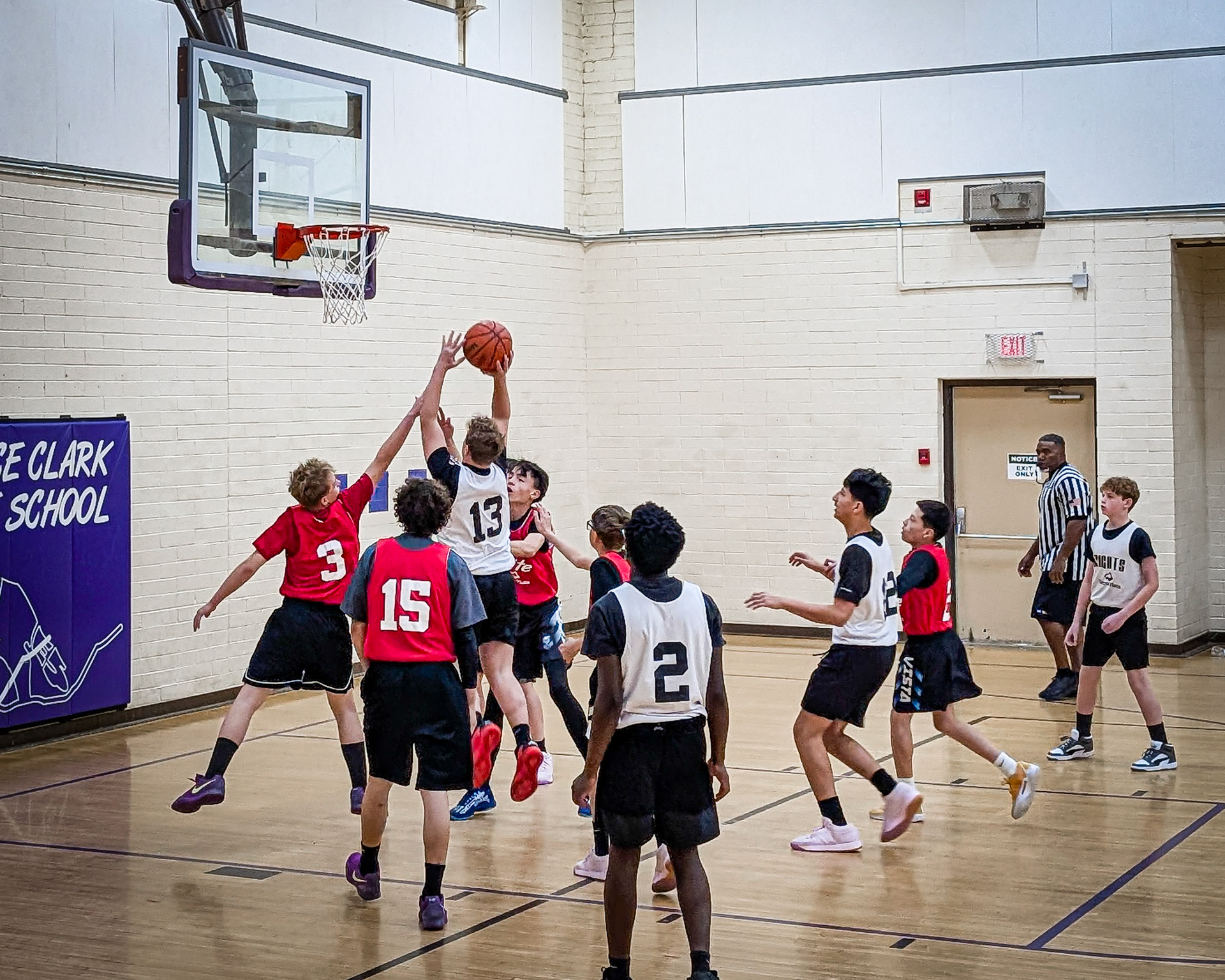 Saturday mornings in February were all about basketball