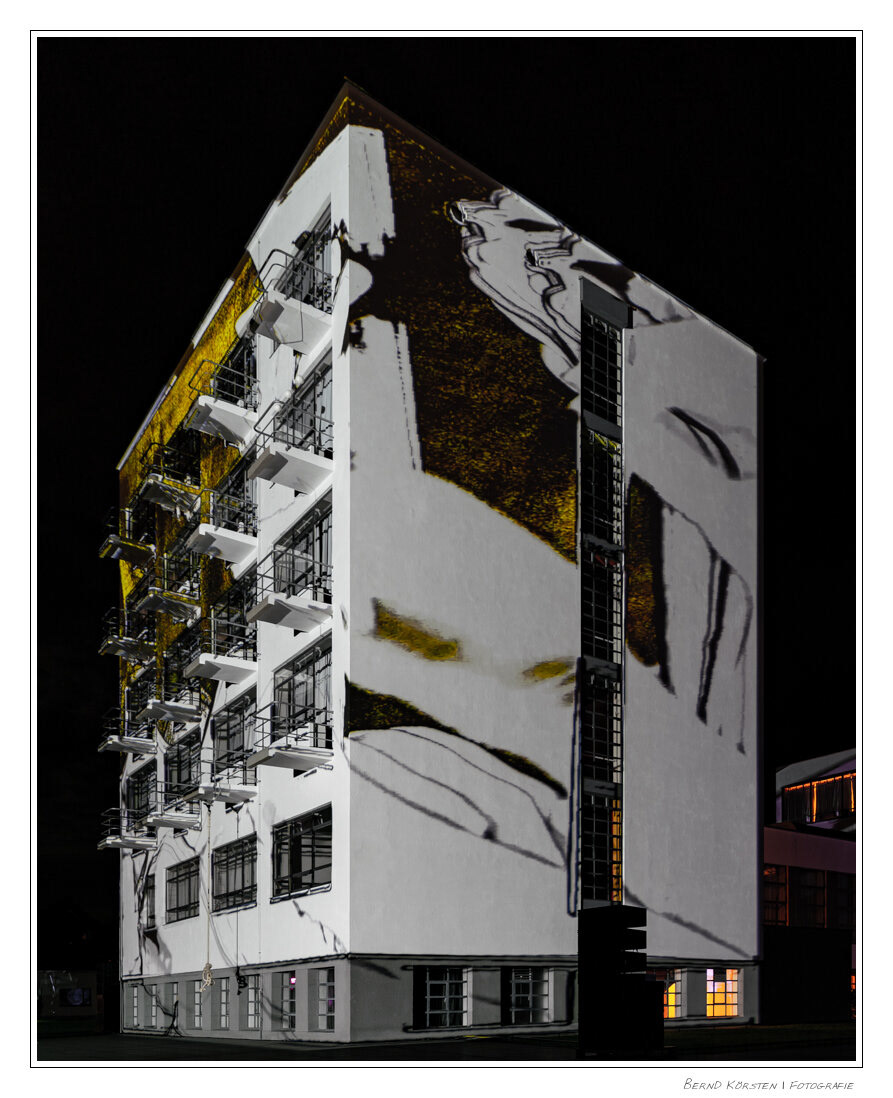 Bauhaus Dessau | Lichtinstallation
