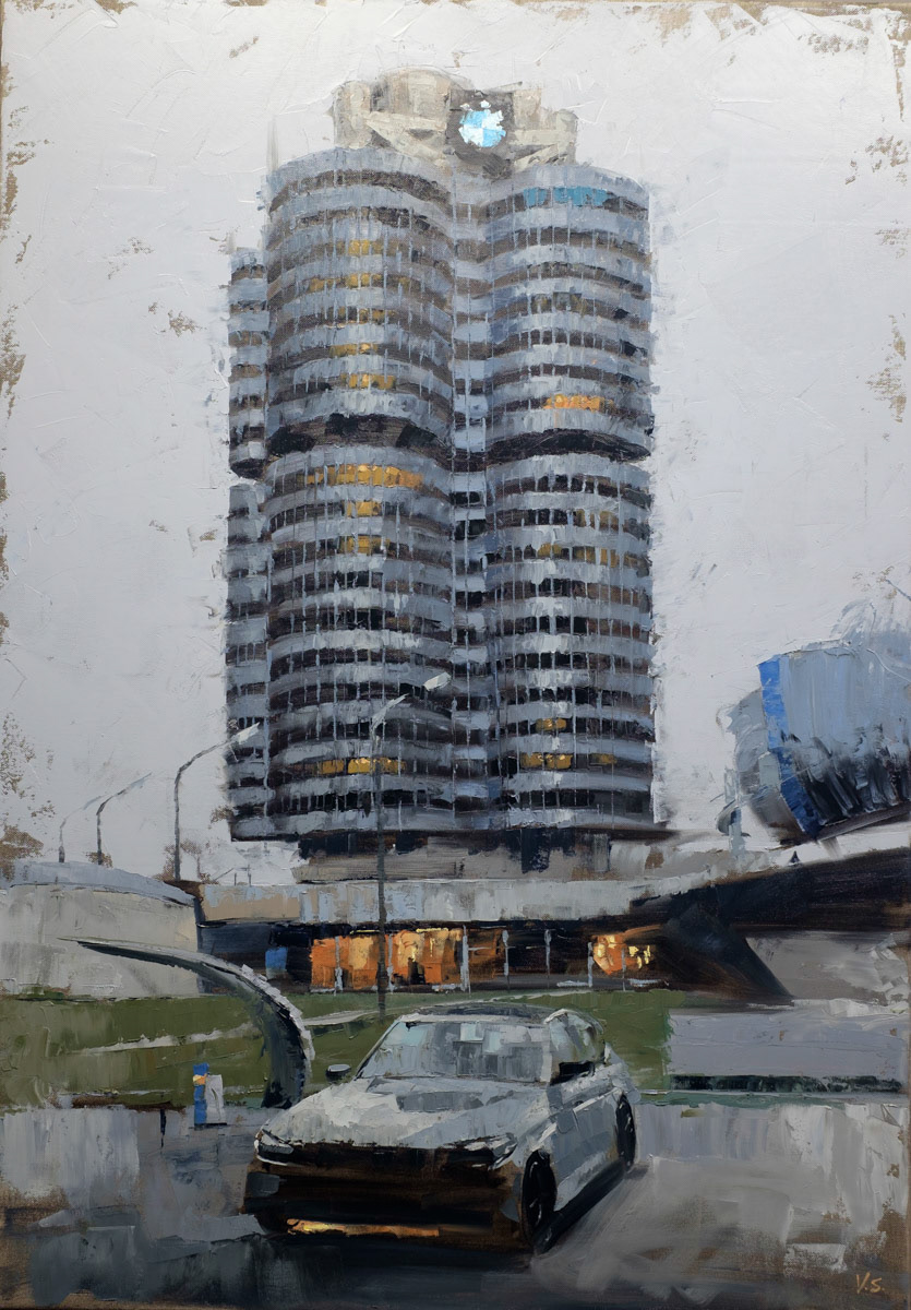 HOCHHAUS, 2019, 100x70cm