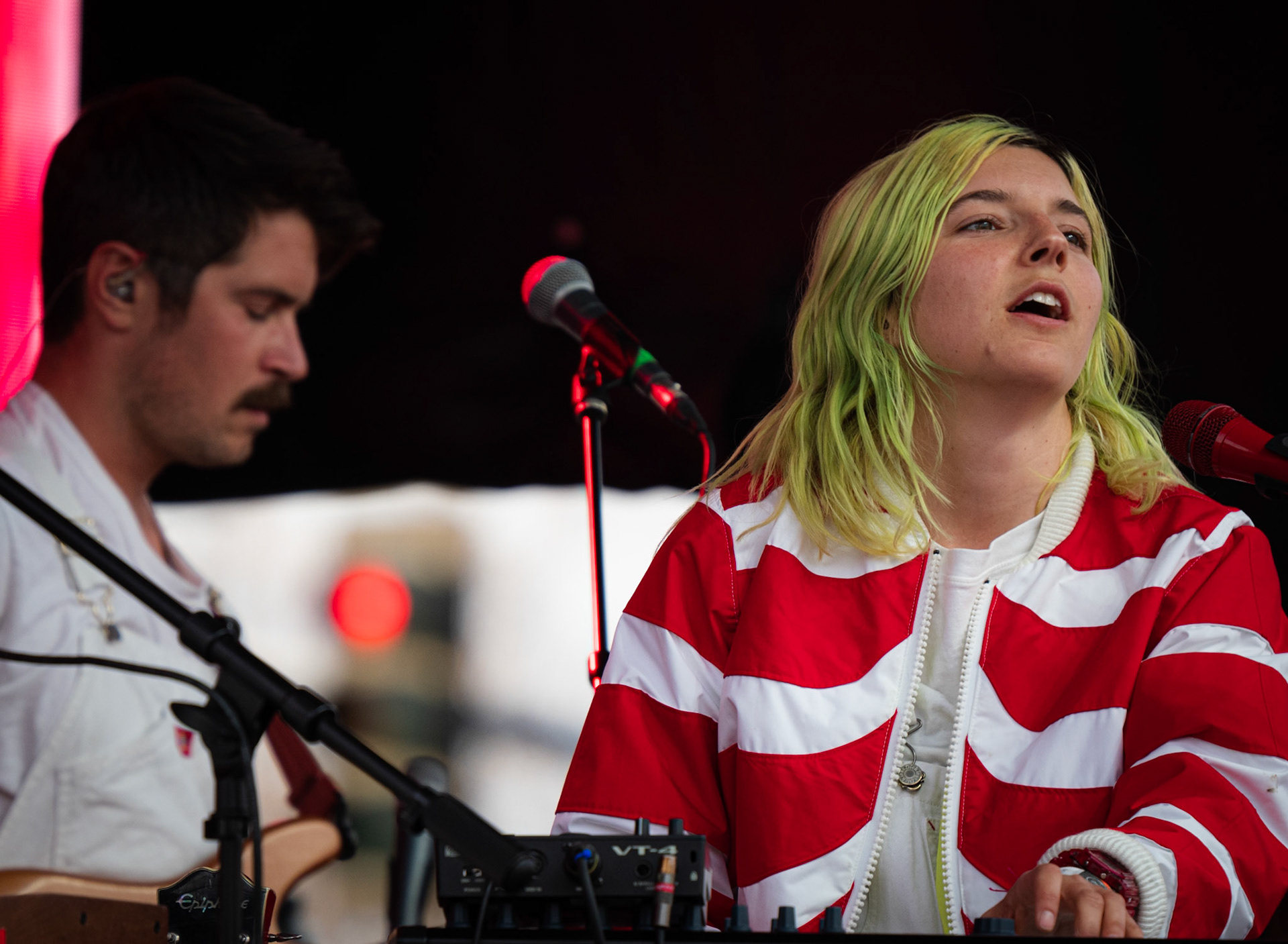 She could sing on the main stage
