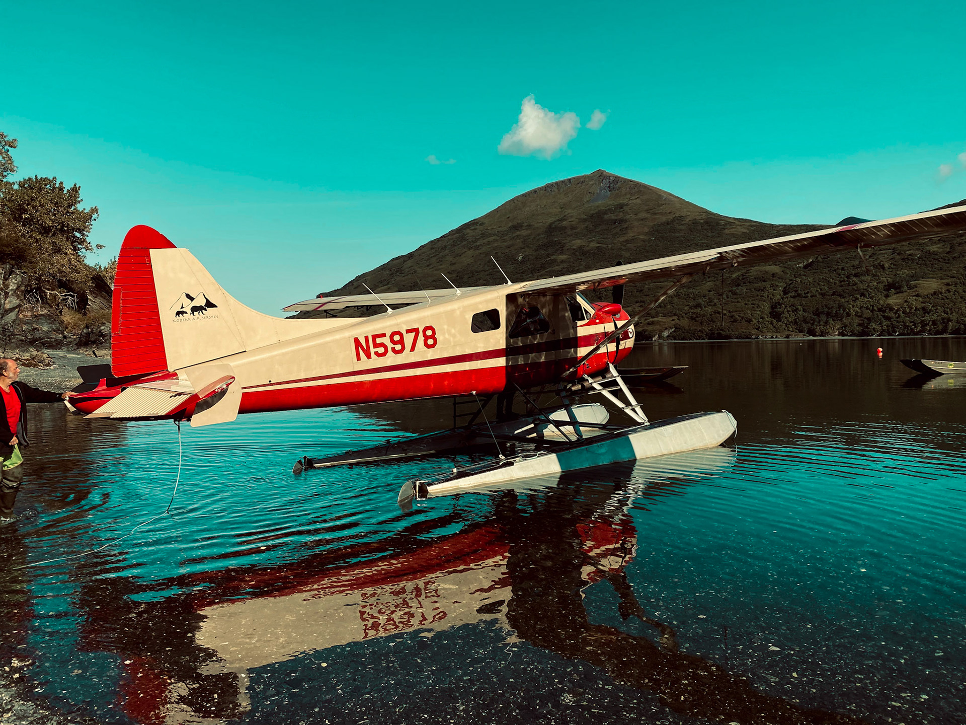 Arriving at Bear Camp