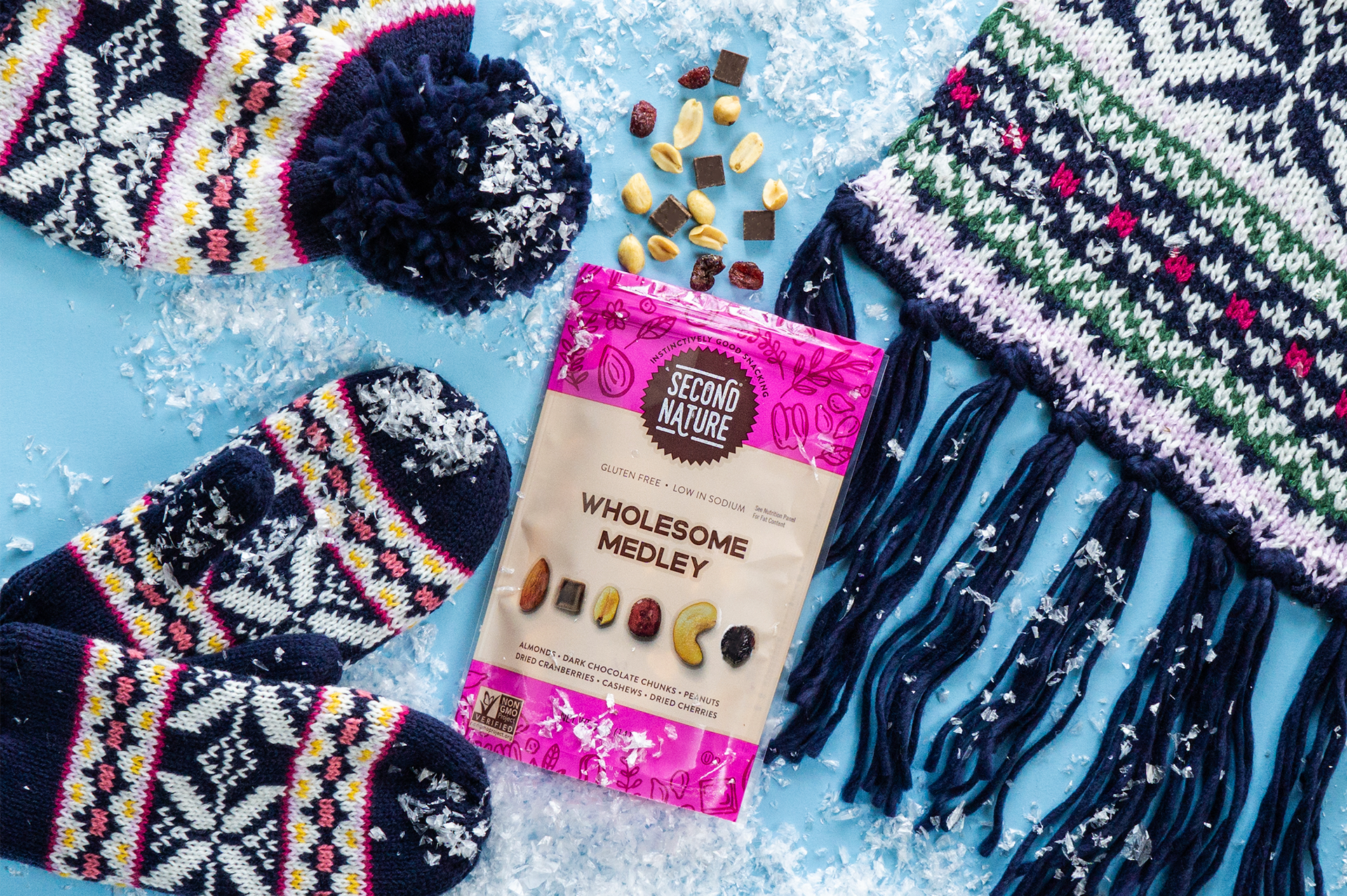 Kars Nuts: Second Nature Snacks for Pitch Black Media - 2018 | Art Director: Suzie Djordevic