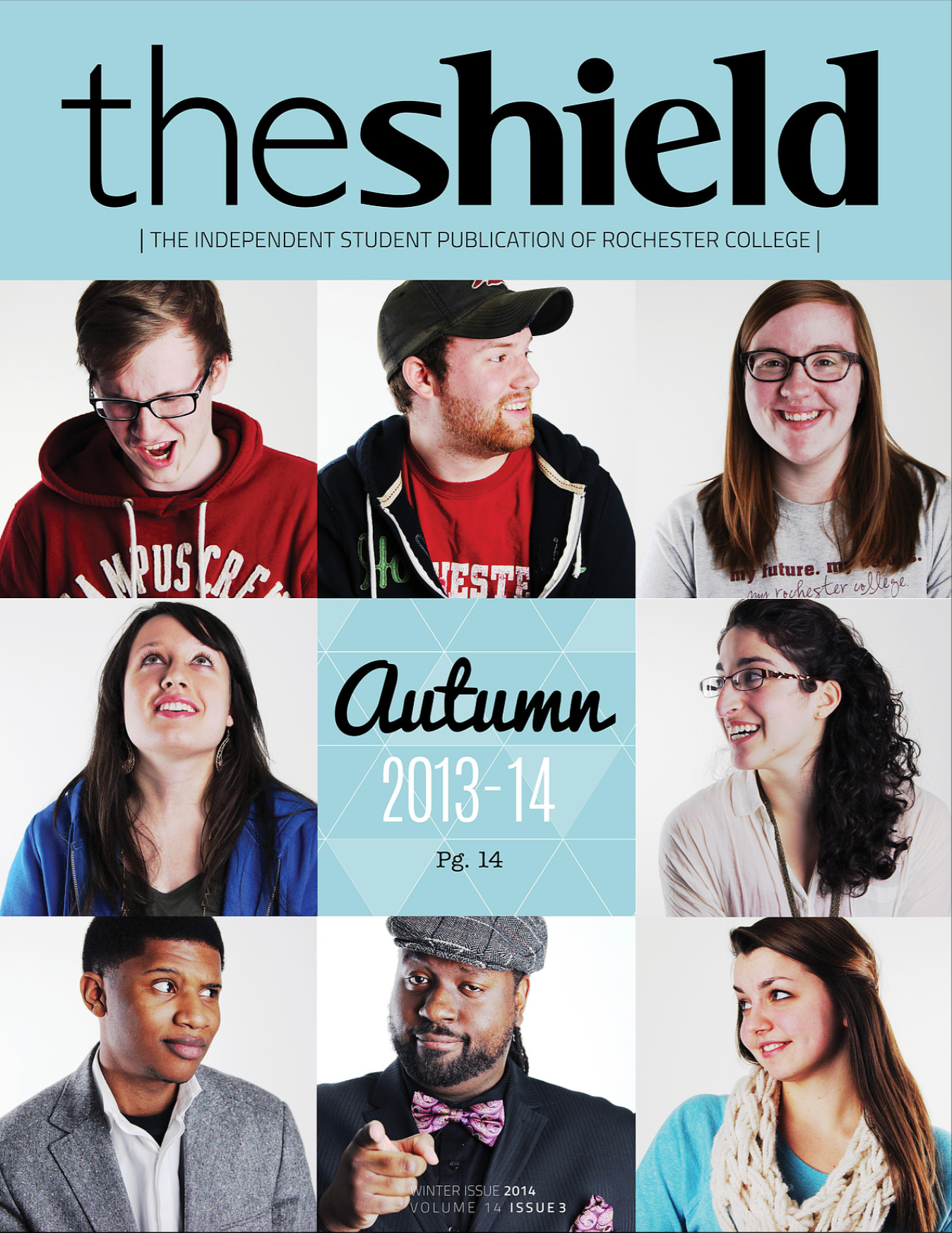 Shield Magazine, Rochester College, MI - Photos: Nicholas Simonis - Winter 2014