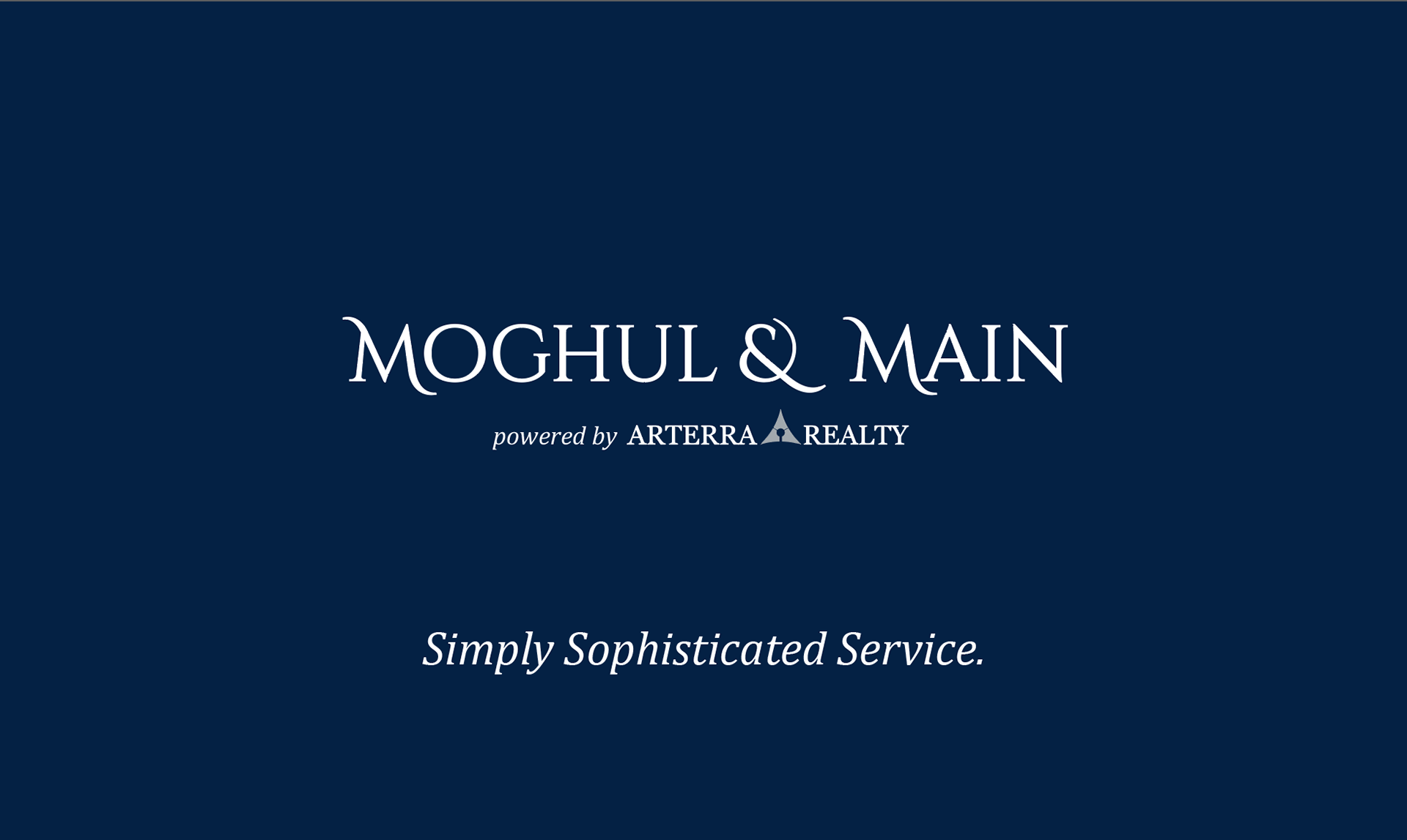 Branding Design - Moghul & Main powered by Arterra Realty