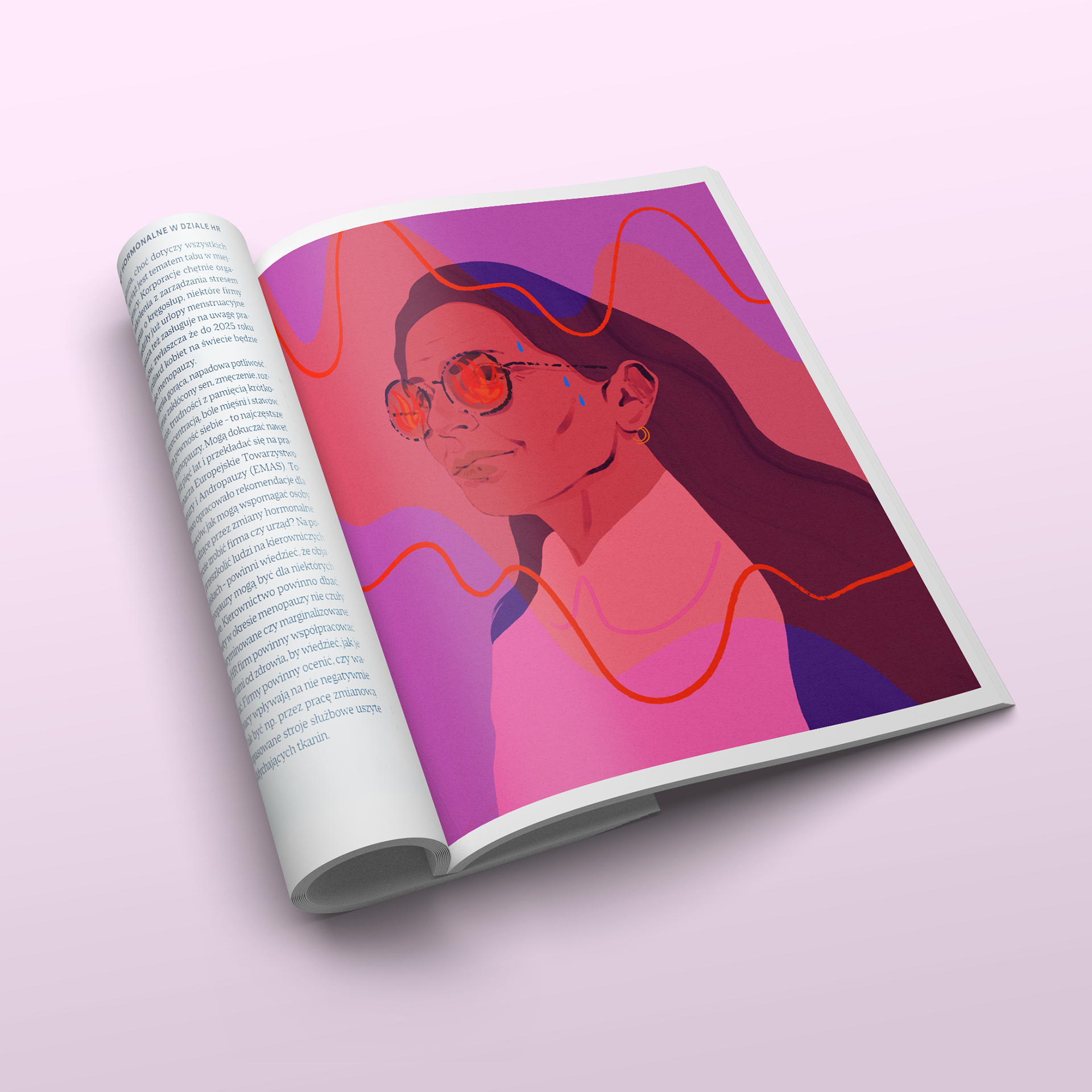 Hot flashes, Wysokie Obcasy Extra magazine