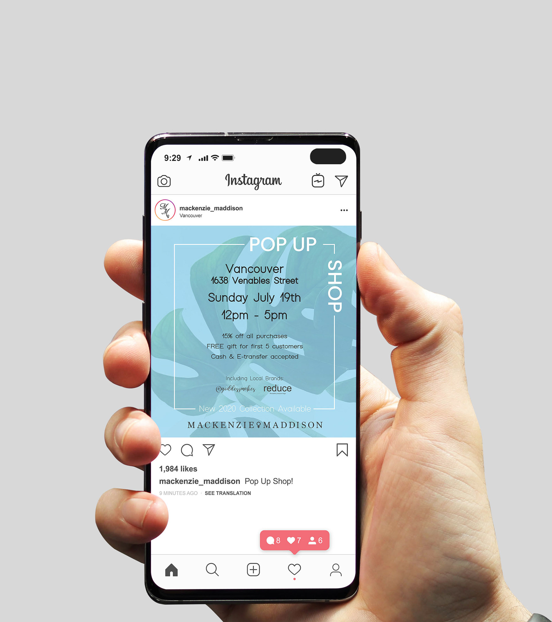 Social Media Post - Mackenzie Maddison Swimwear