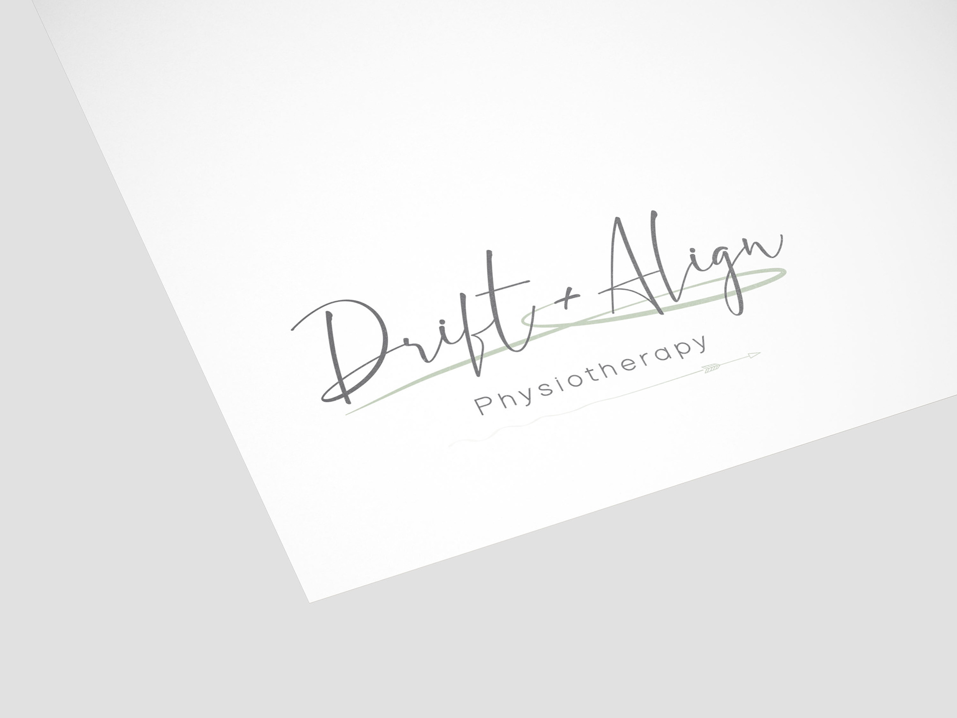 Company Logo Redesign - Drift + Align Physiotherapy