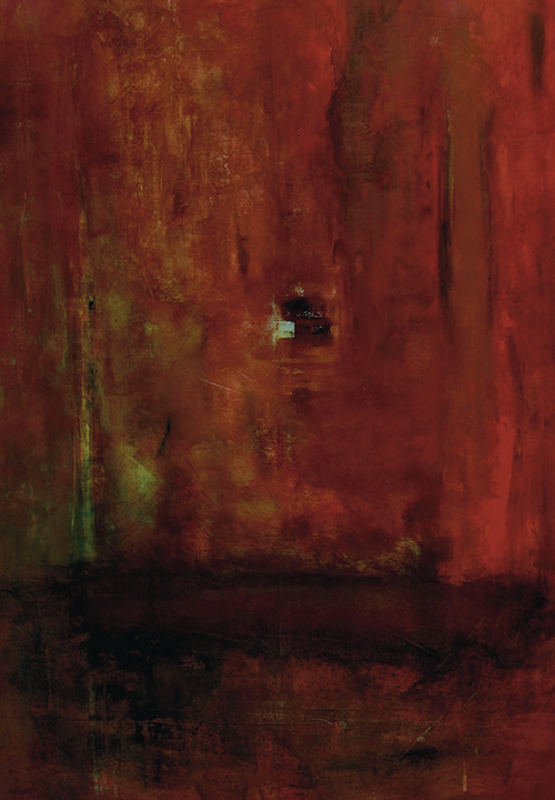 La chambre rouge, 116 x 81 cm