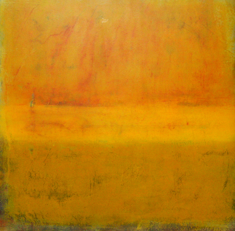 Allumer le soleil, 115 x 115 cm