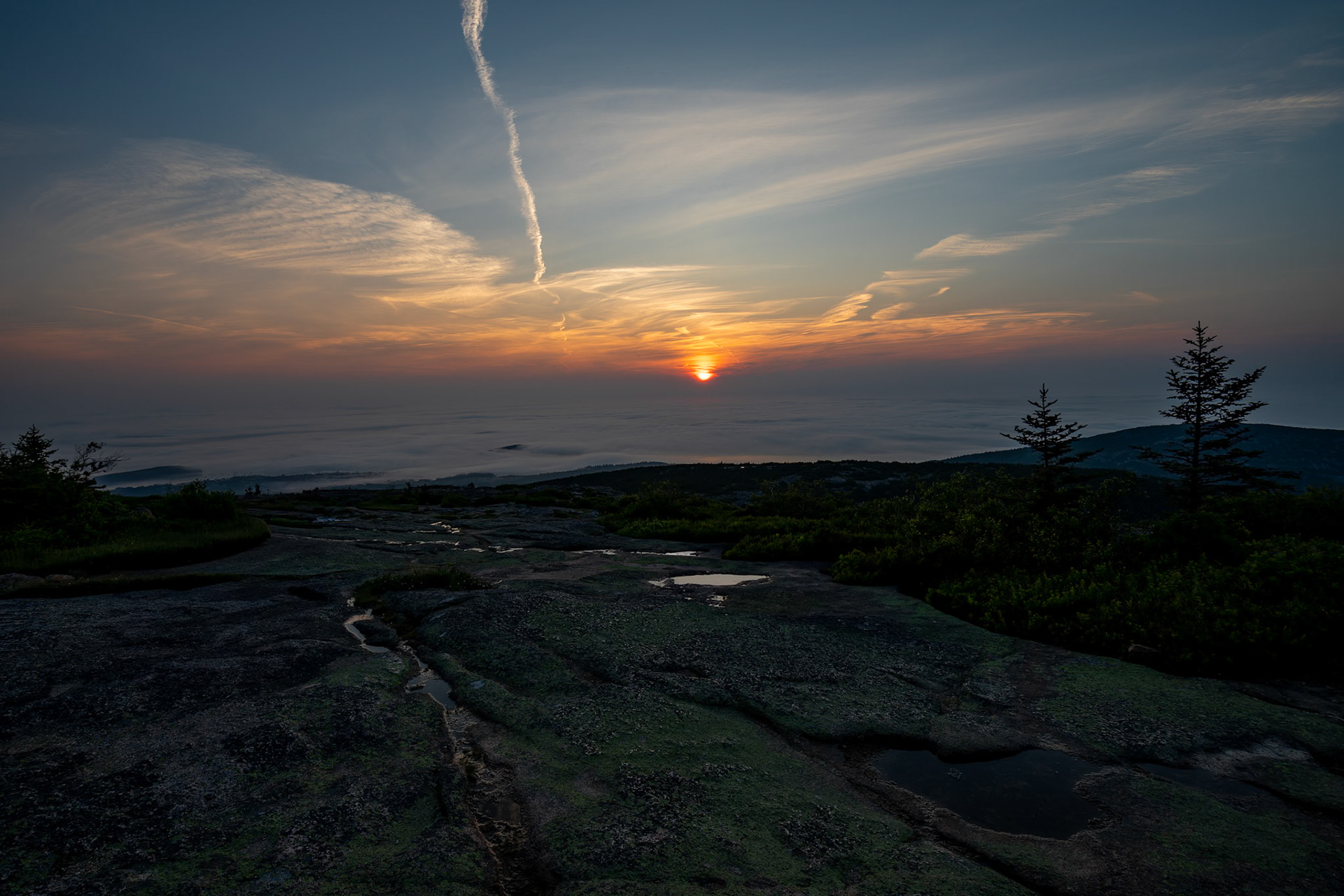 Sunrise at Cadillac Mountain