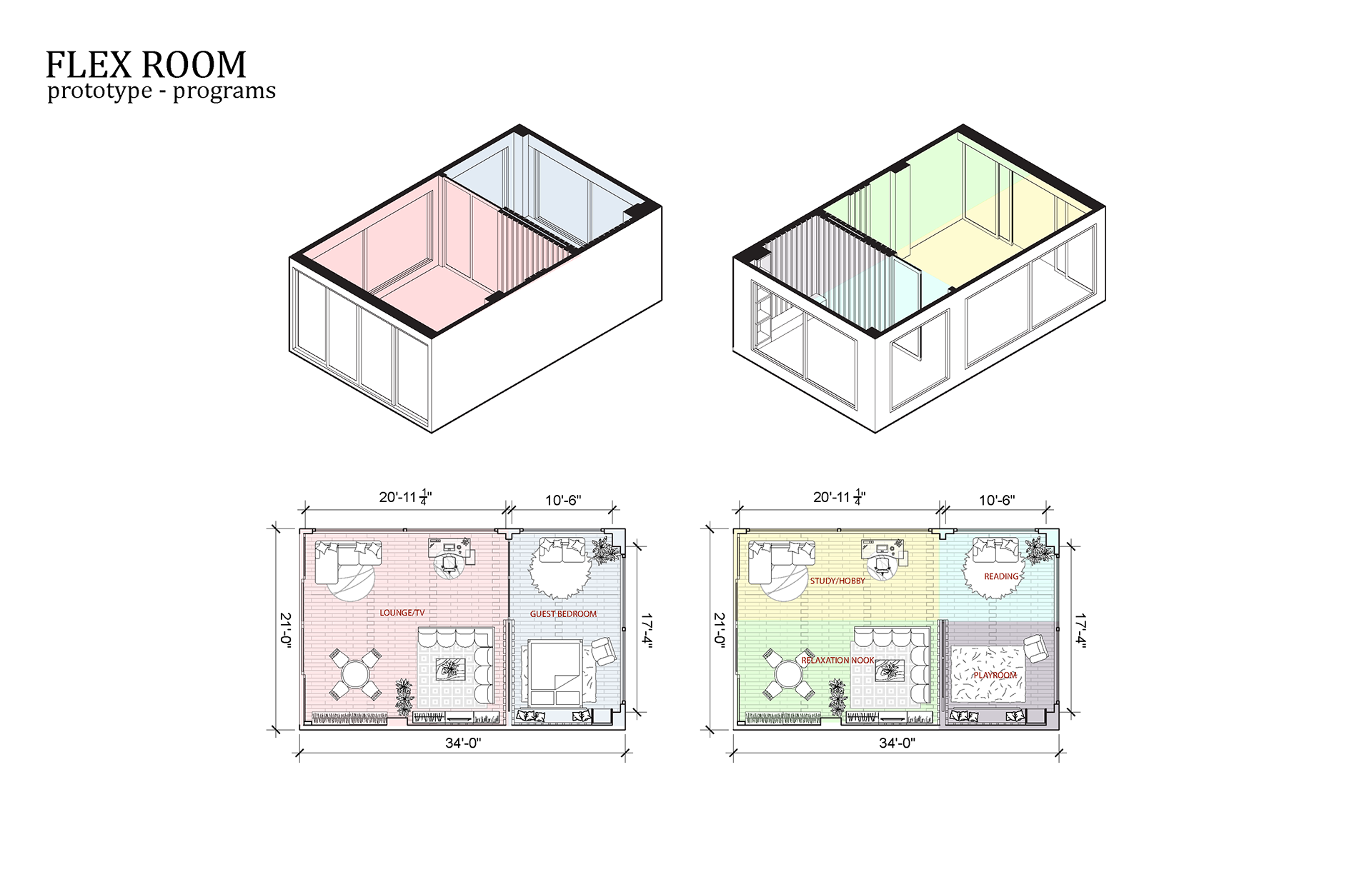 Flex room prototype