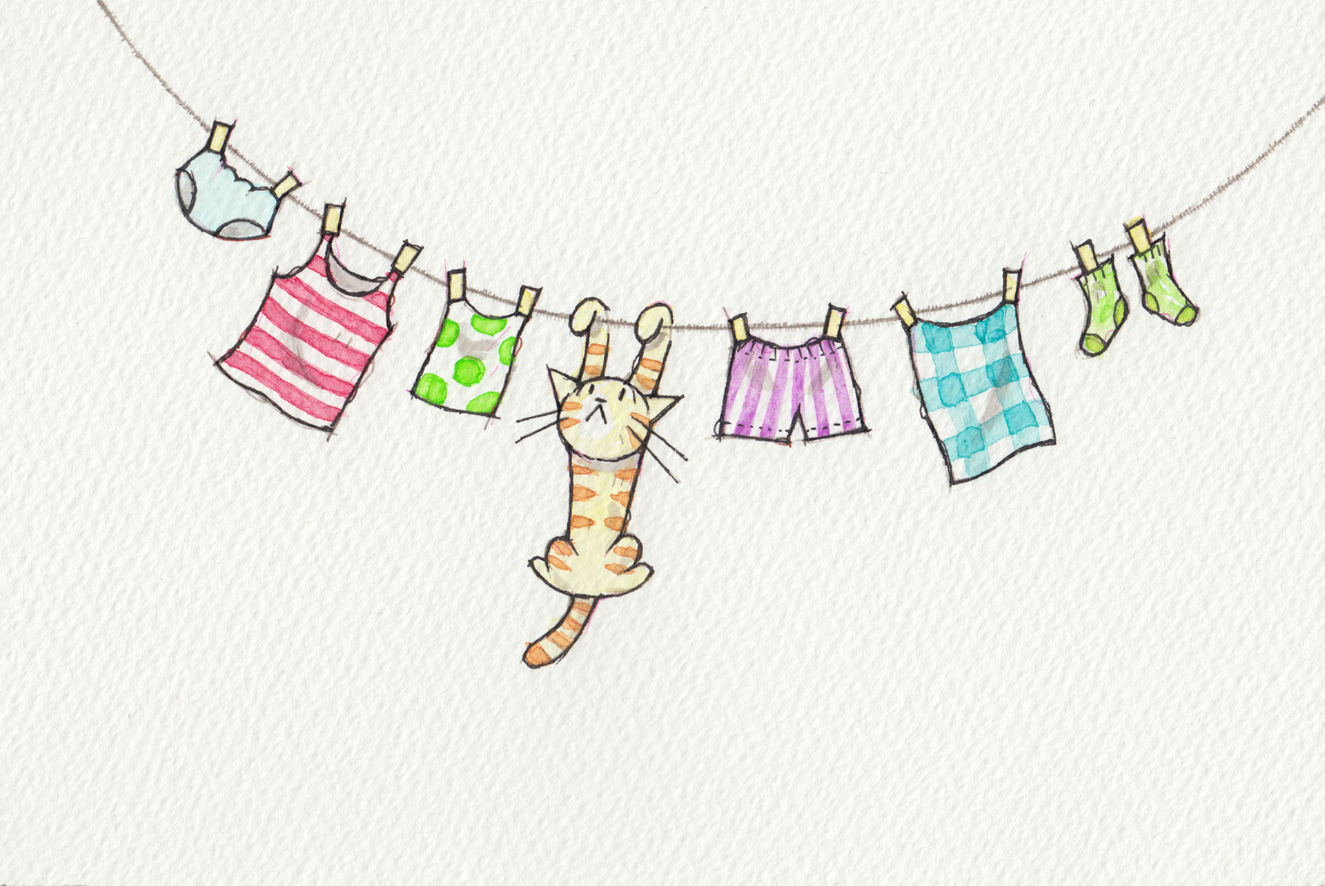 せんたくびより